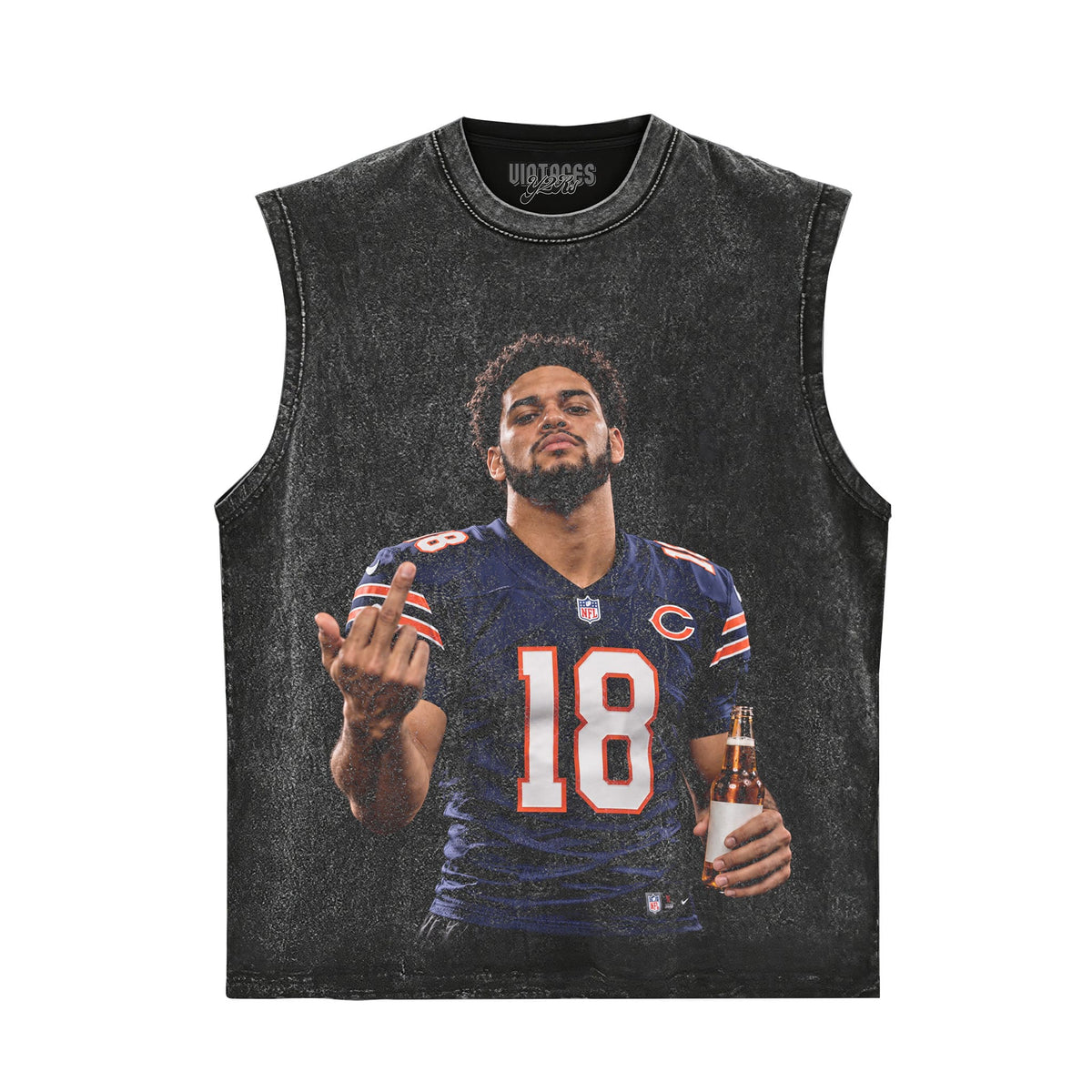 CALEB WILLIAMS - MIDDLE FINGER V4 TANK TOP & TEE & LONG SLEEVE & LAYERED LS & HOODIE