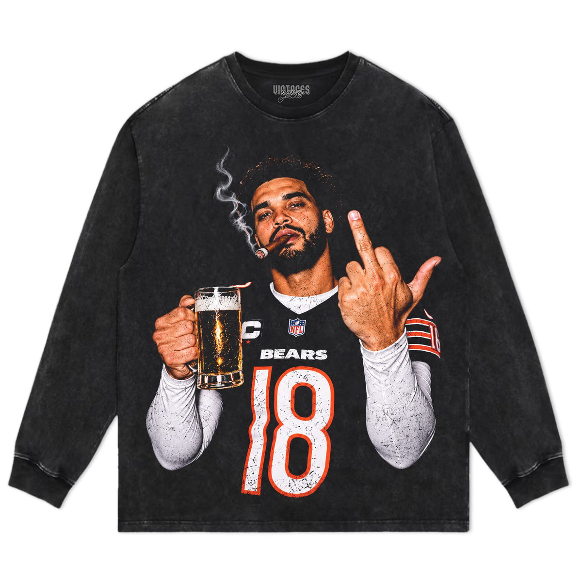 CALEB WILLIAMS - MIDDLE FINGER V5 TANK TOP & TEE & LONG SLEEVE & LAYERED LS & HOODIE
