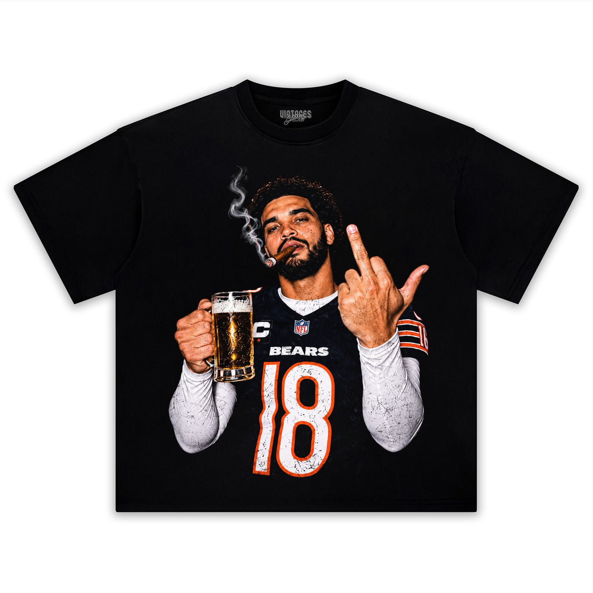 CALEB WILLIAMS - MIDDLE FINGER V5 TANK TOP & TEE & LONG SLEEVE & LAYERED LS & HOODIE