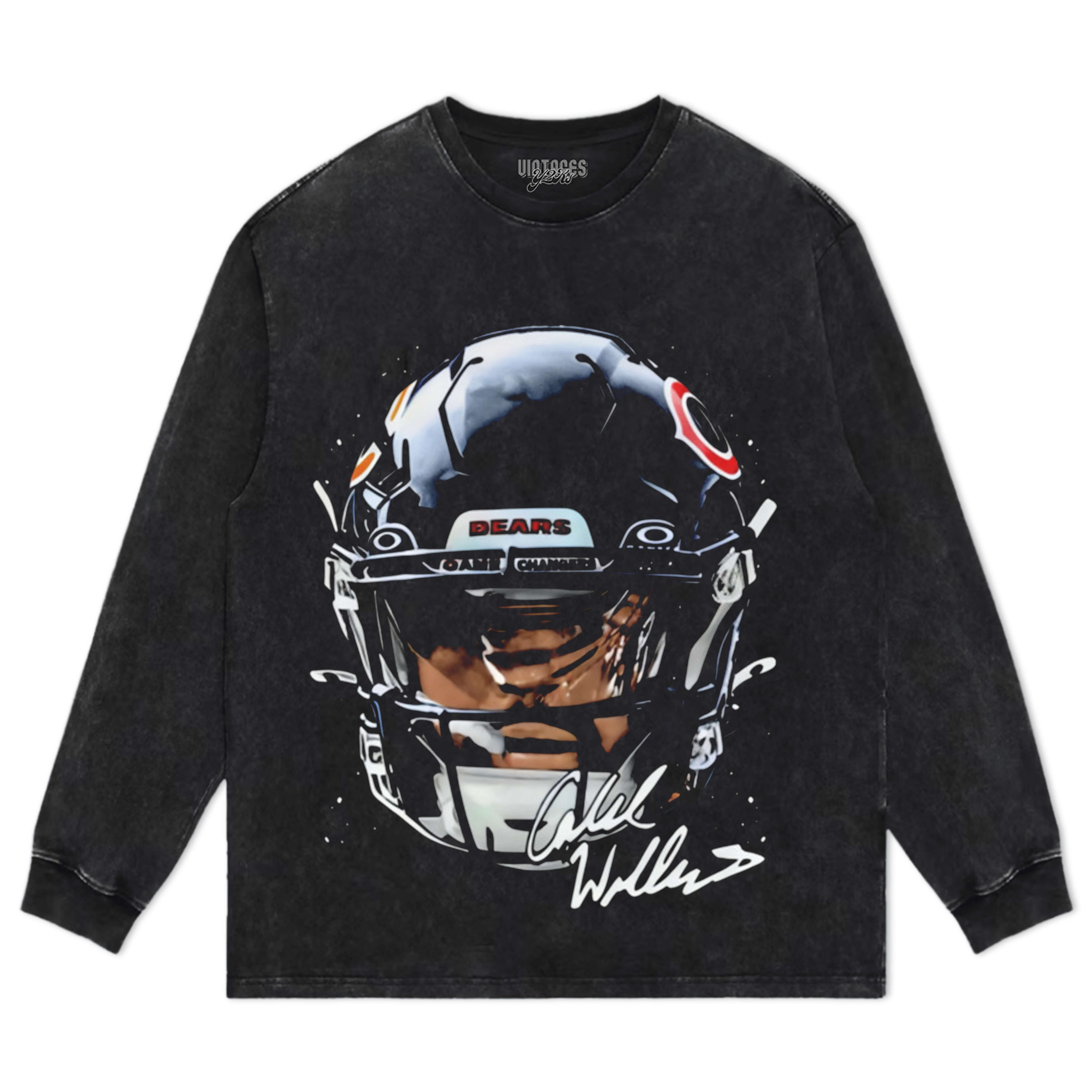 CALEB WILLIAMS CHICAGO HELMET TEE & LS & HOODIE
