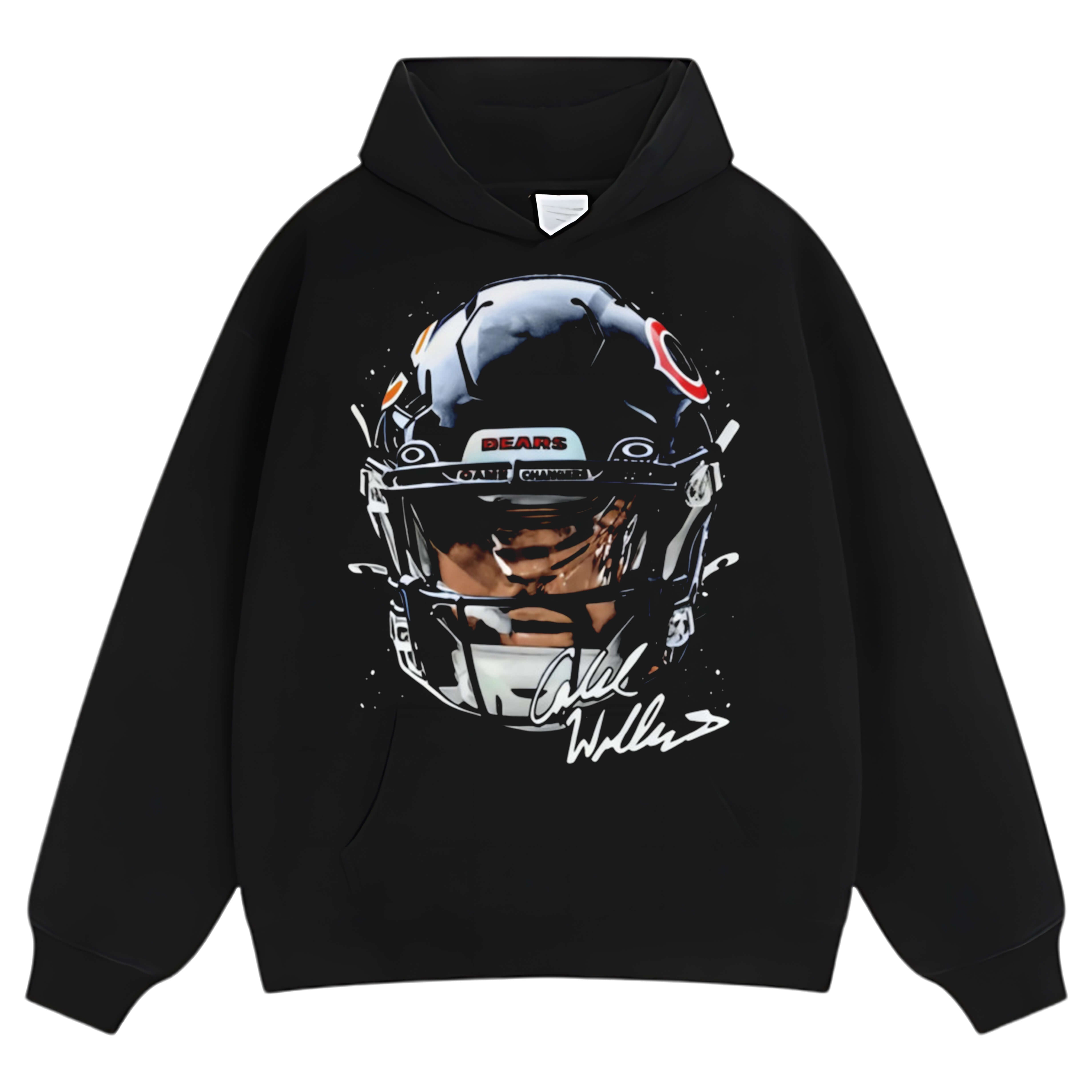 CALEB WILLIAMS CHICAGO HELMET TEE & LS & HOODIE