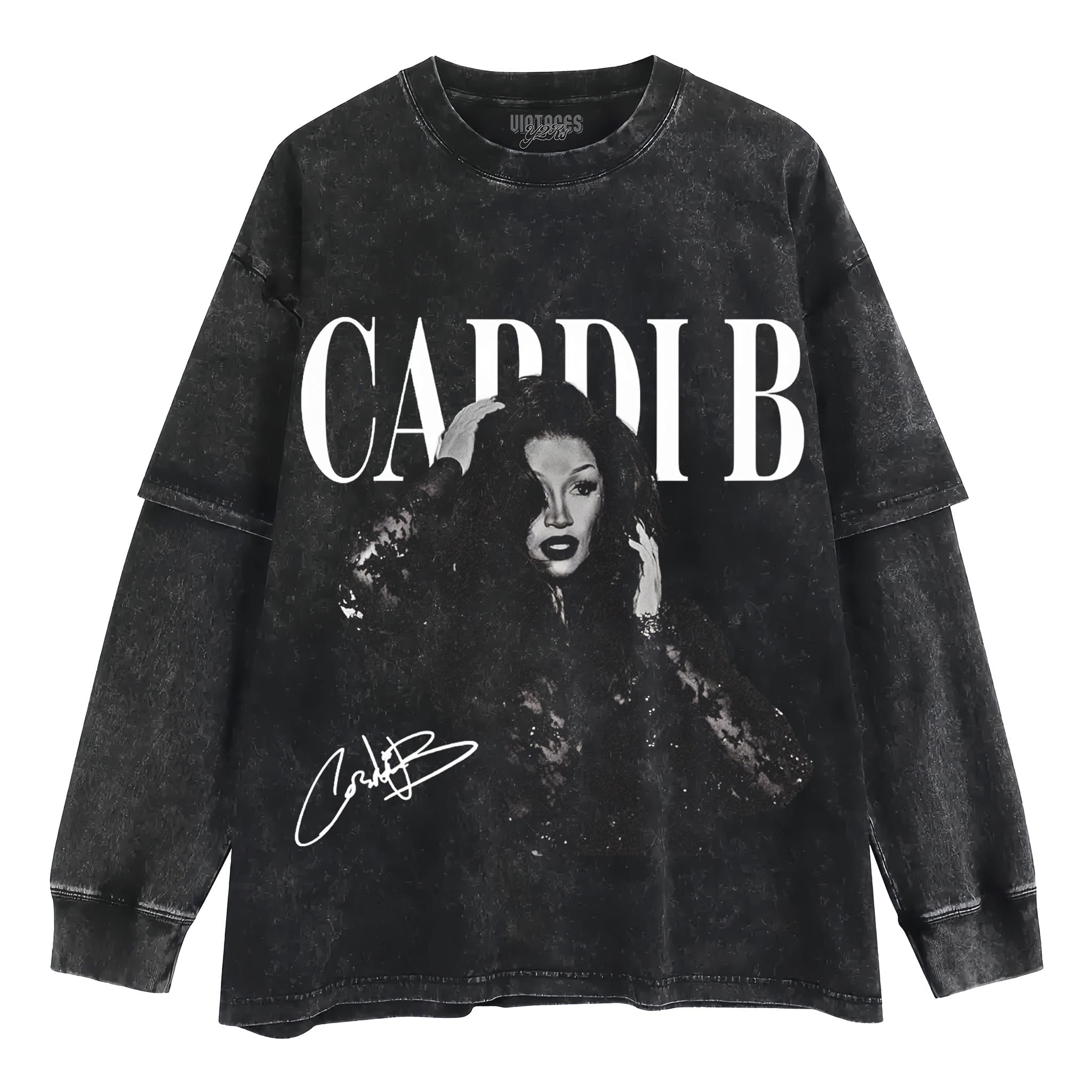 CARDI B INSPIRED LITTLE MISS DRAMA TOUR 2026 VINTAGE CONCERT AM I THE DRAMA TANK TOP & TEE & LONG SLEEVE & LAYERED LS & HOODIE