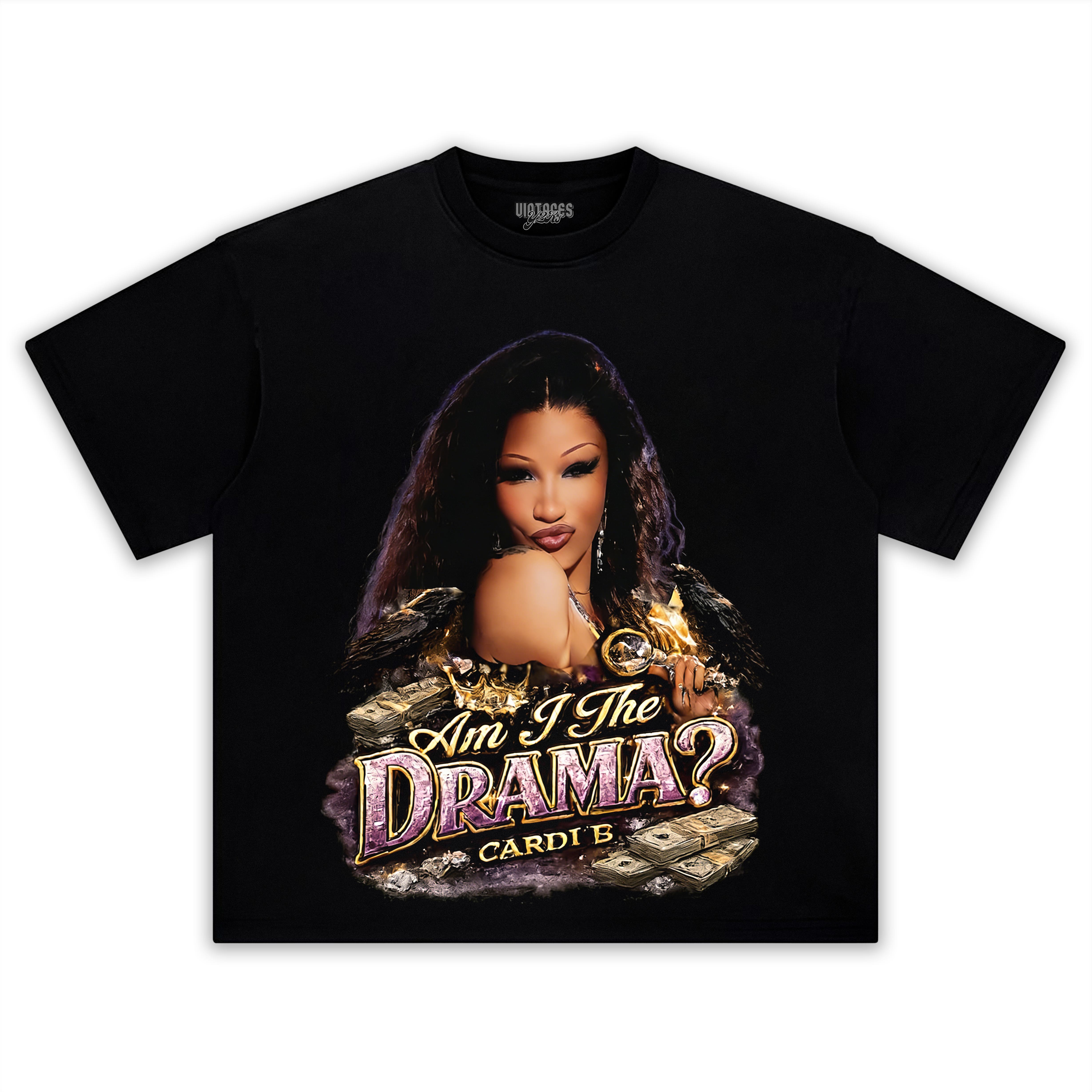 CARDI B PNG, AM I THE DRAMA FILE, CARDI TOUR TEE & LS & HOODIE