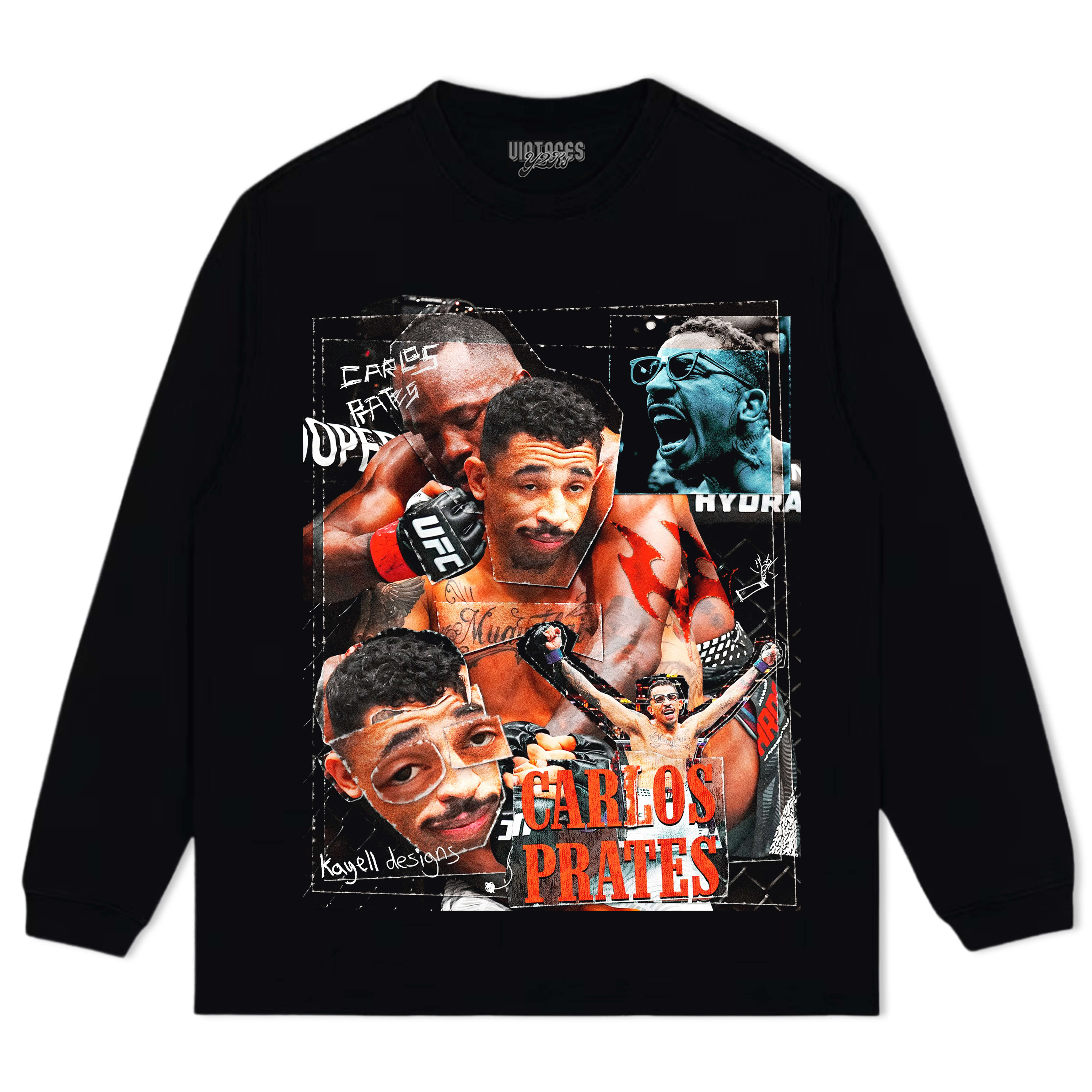 CARLOS PRATES VS LEON EDWARDS V14 TEE & LS & HOODIE
