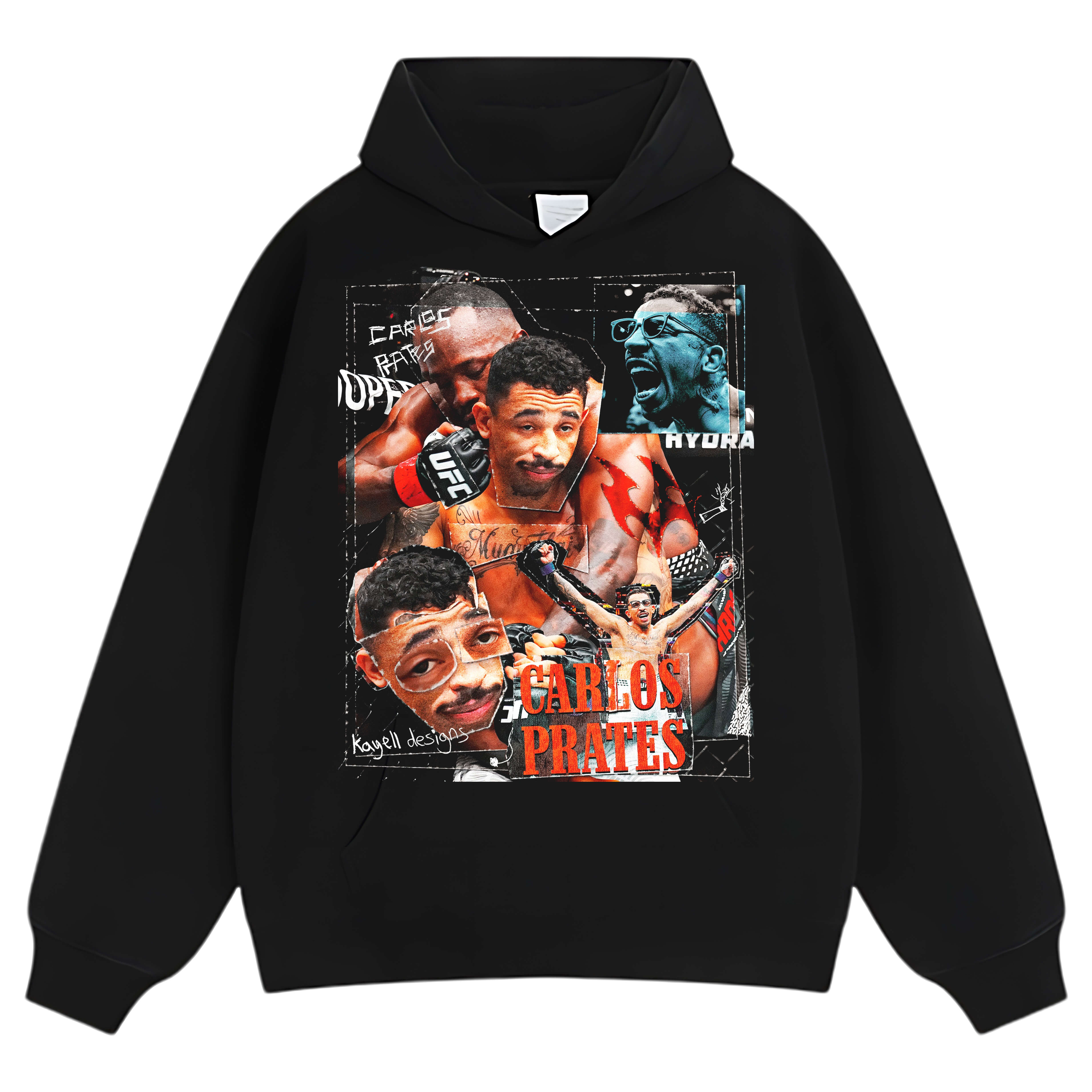 CARLOS PRATES VS LEON EDWARDS V14 TEE & LS & HOODIE