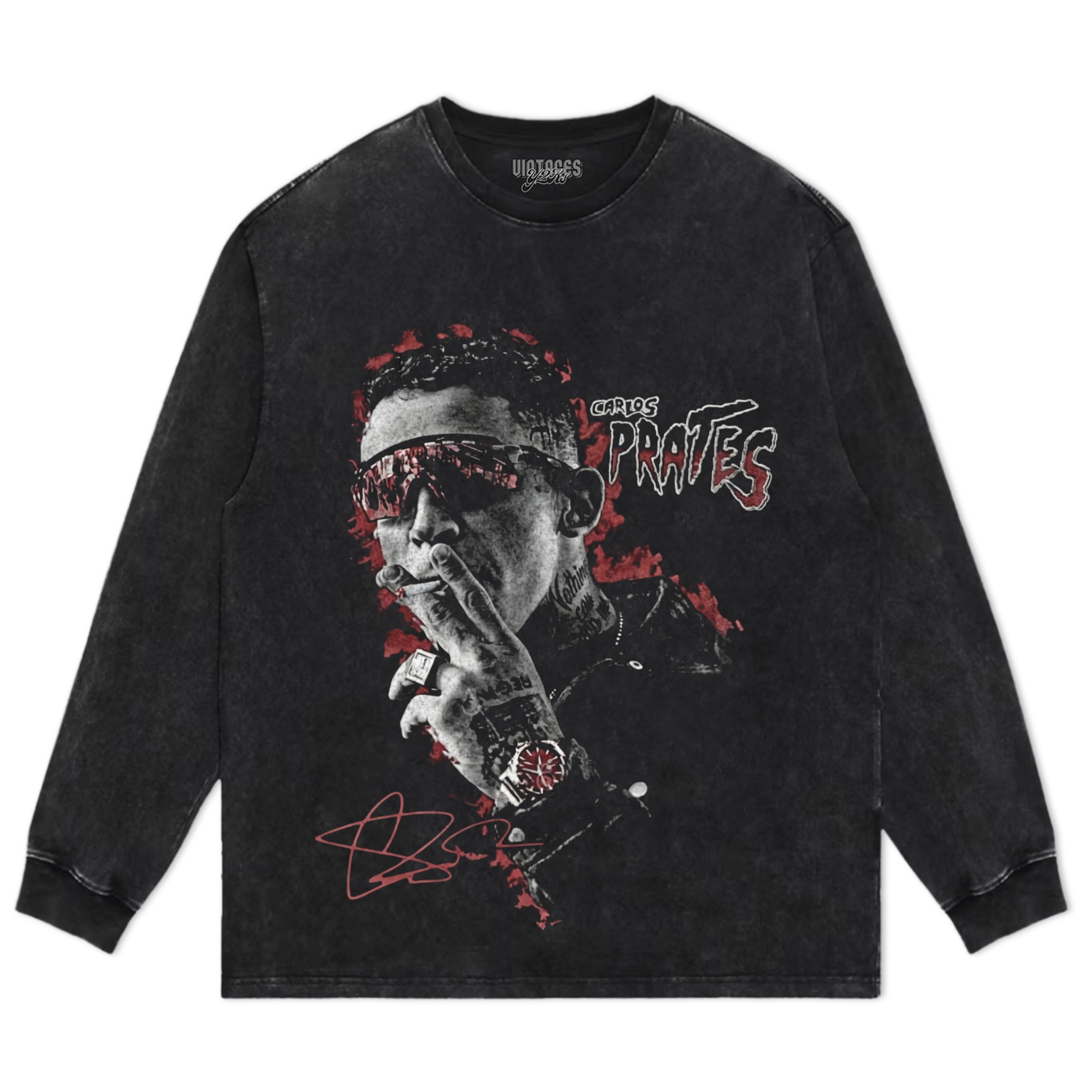 CARLOS PRATES - SMOKE V2 TANK TOP & TEE & LONG SLEEVE & LAYERED LS & HOODIE