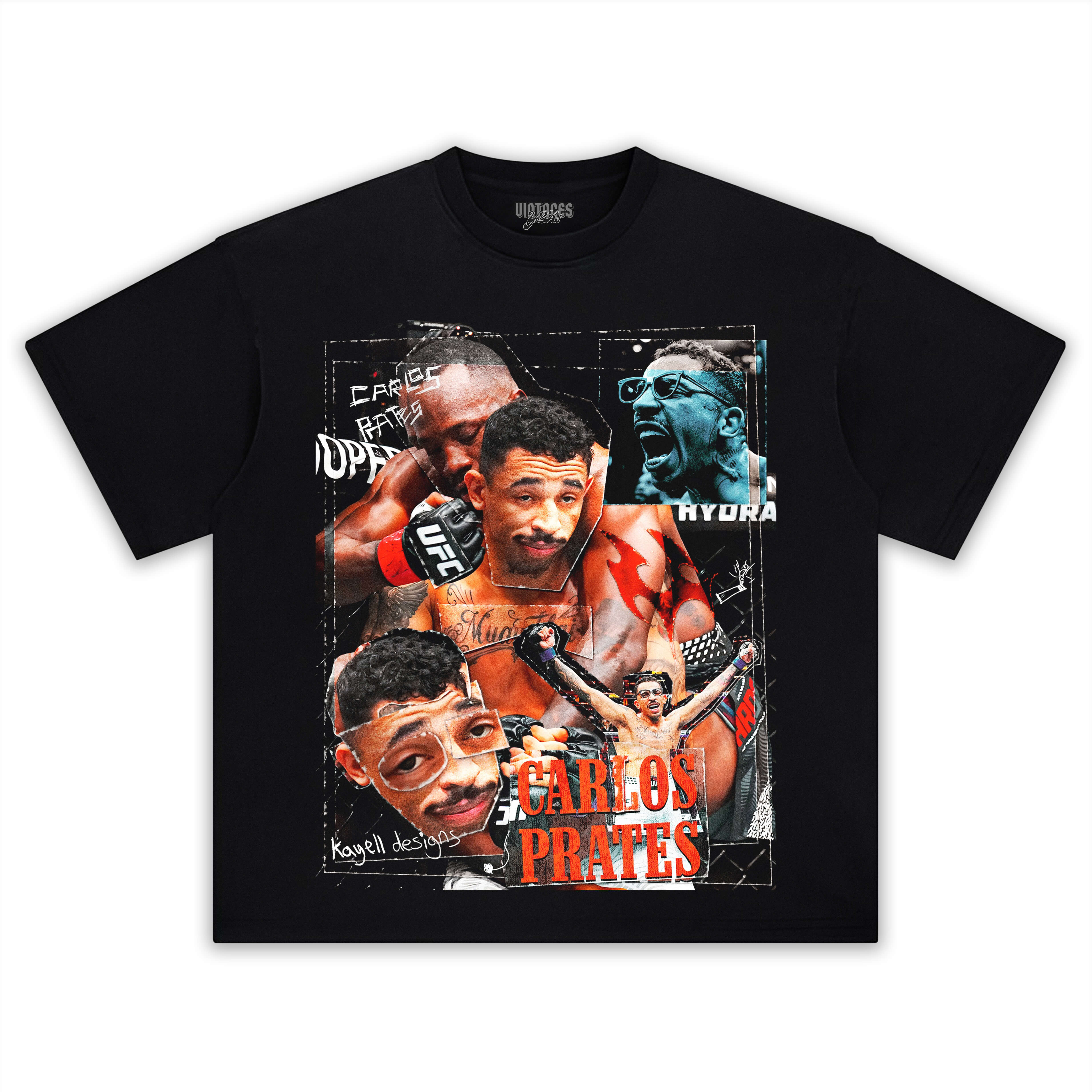 CARLOS PRATES VS LEON EDWARDS V14 TEE & LS & HOODIE