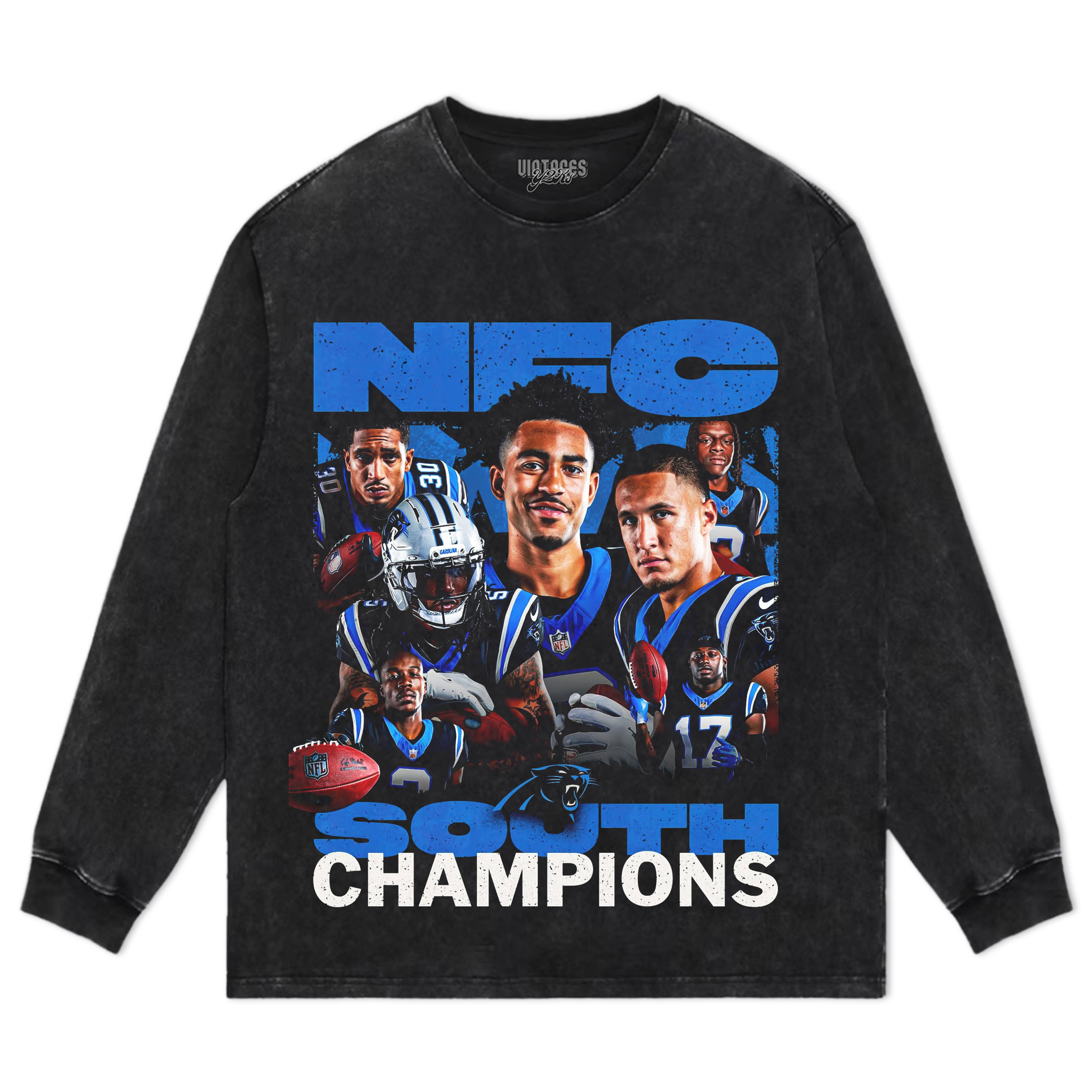 CAROLINA PANTHERS TEE & LS & HOODIE