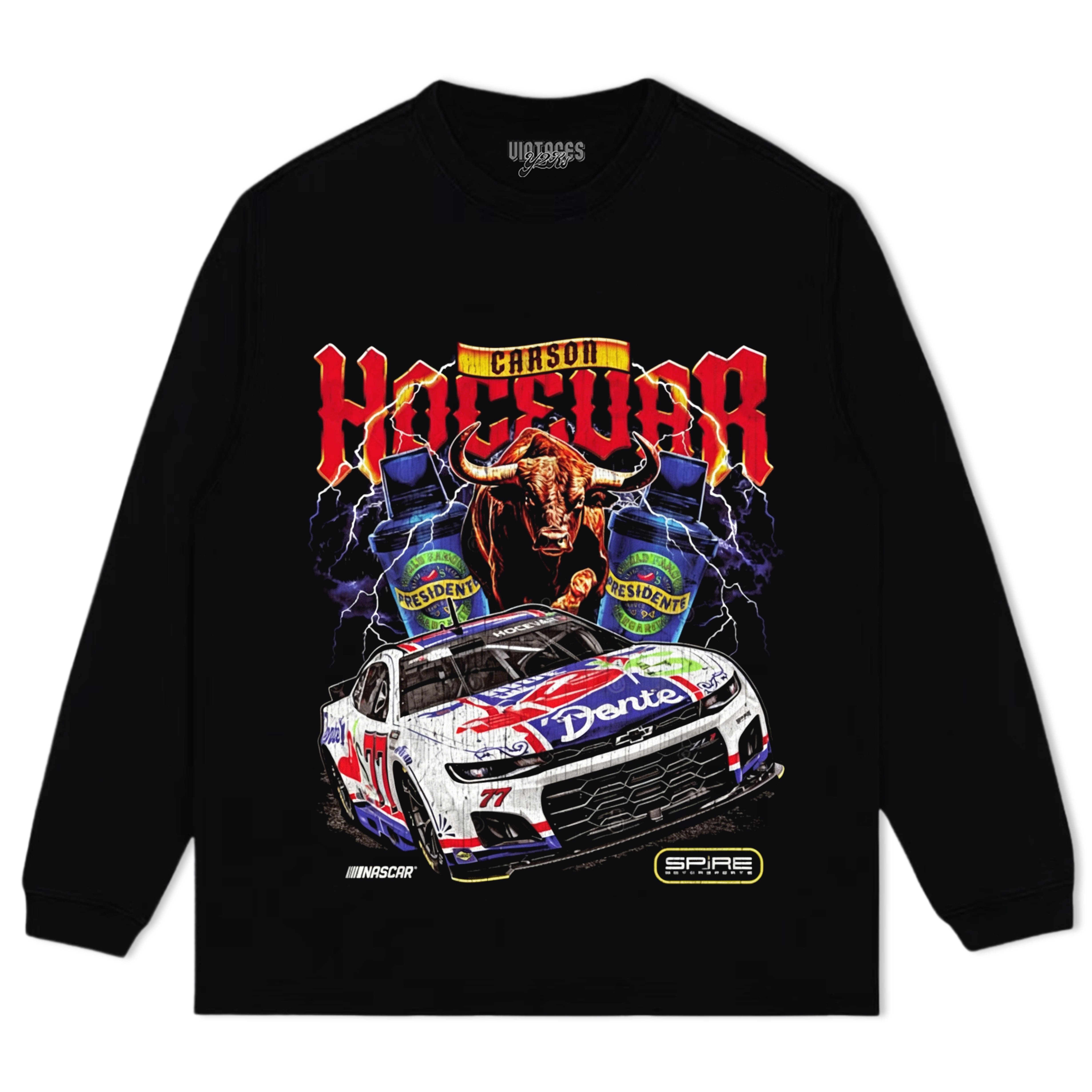 CARSON HOCEVAR E2 CHILI'S CAR TANK TOP & TEE & LONG SLEEVE & LAYERED LS & HOODIE