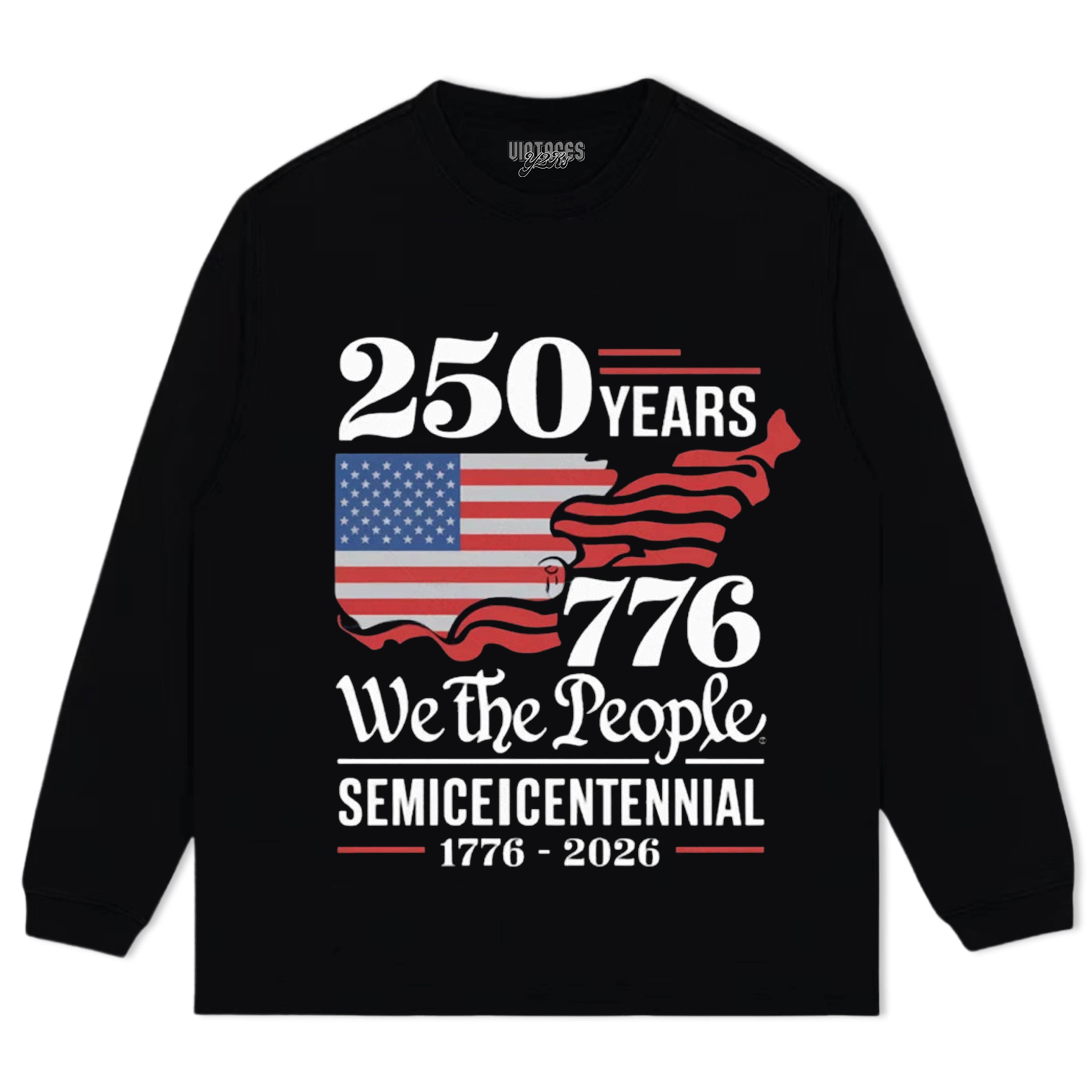 CELEBRATE AMERICA'S 250TH ANNIVERSARY, 4TH OF JULY TANK TOP & TEE & LONG SLEEVE & LAYERED LS & HOODIE
