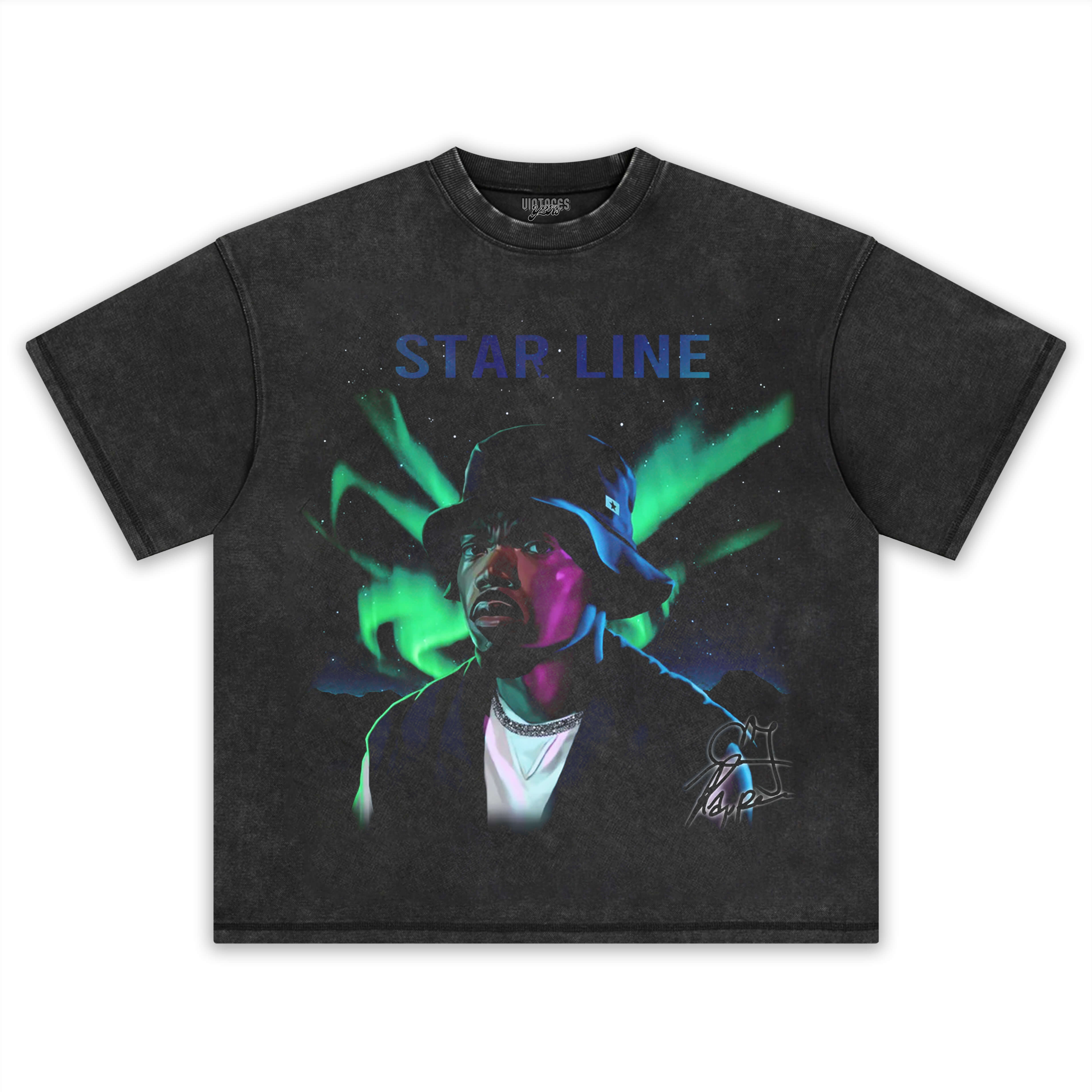 CHANCE THE RAPPER & STAR LINE TEE