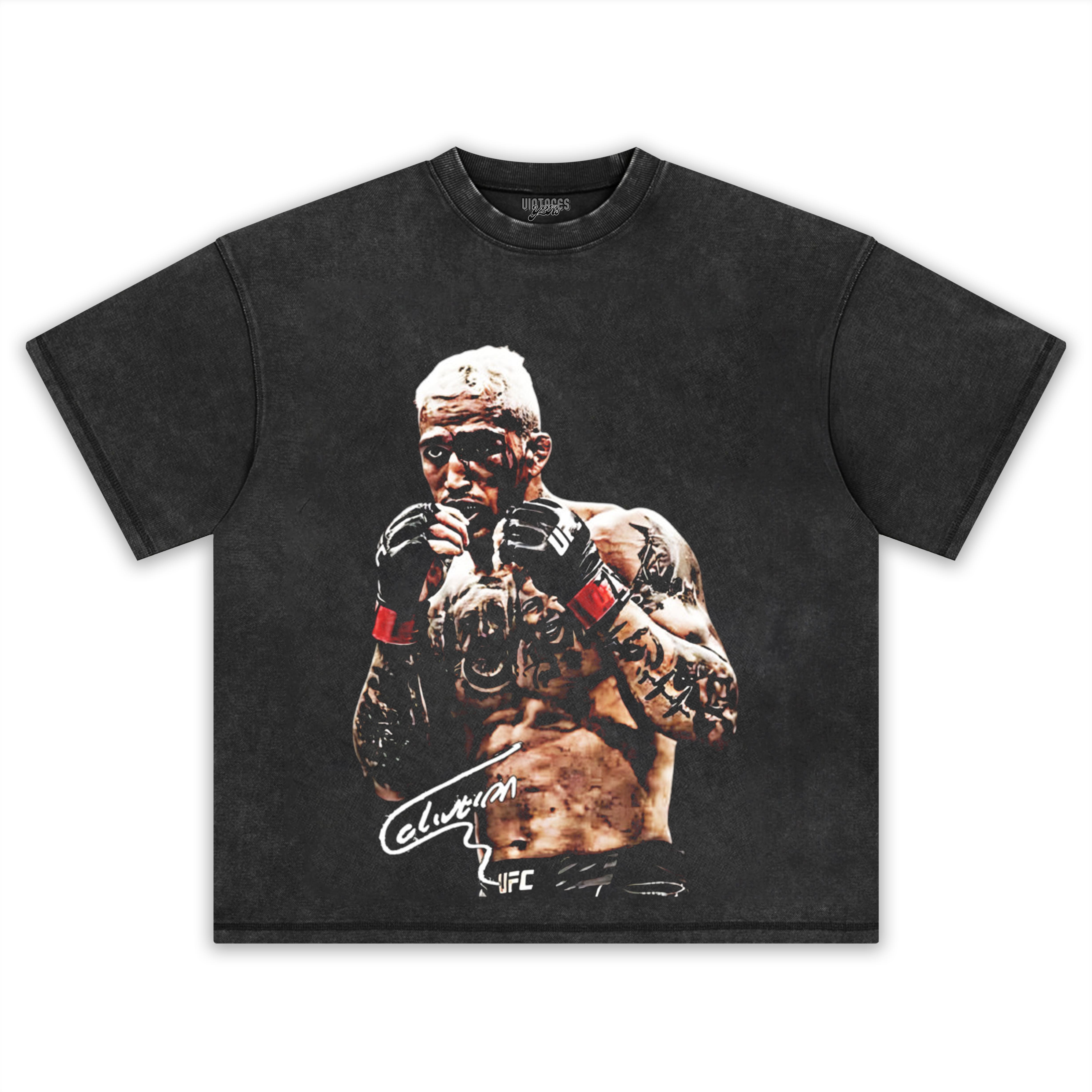 CHARLES OLIVEIRA - UFC - VINTAGE TEE & LS & HOODIE