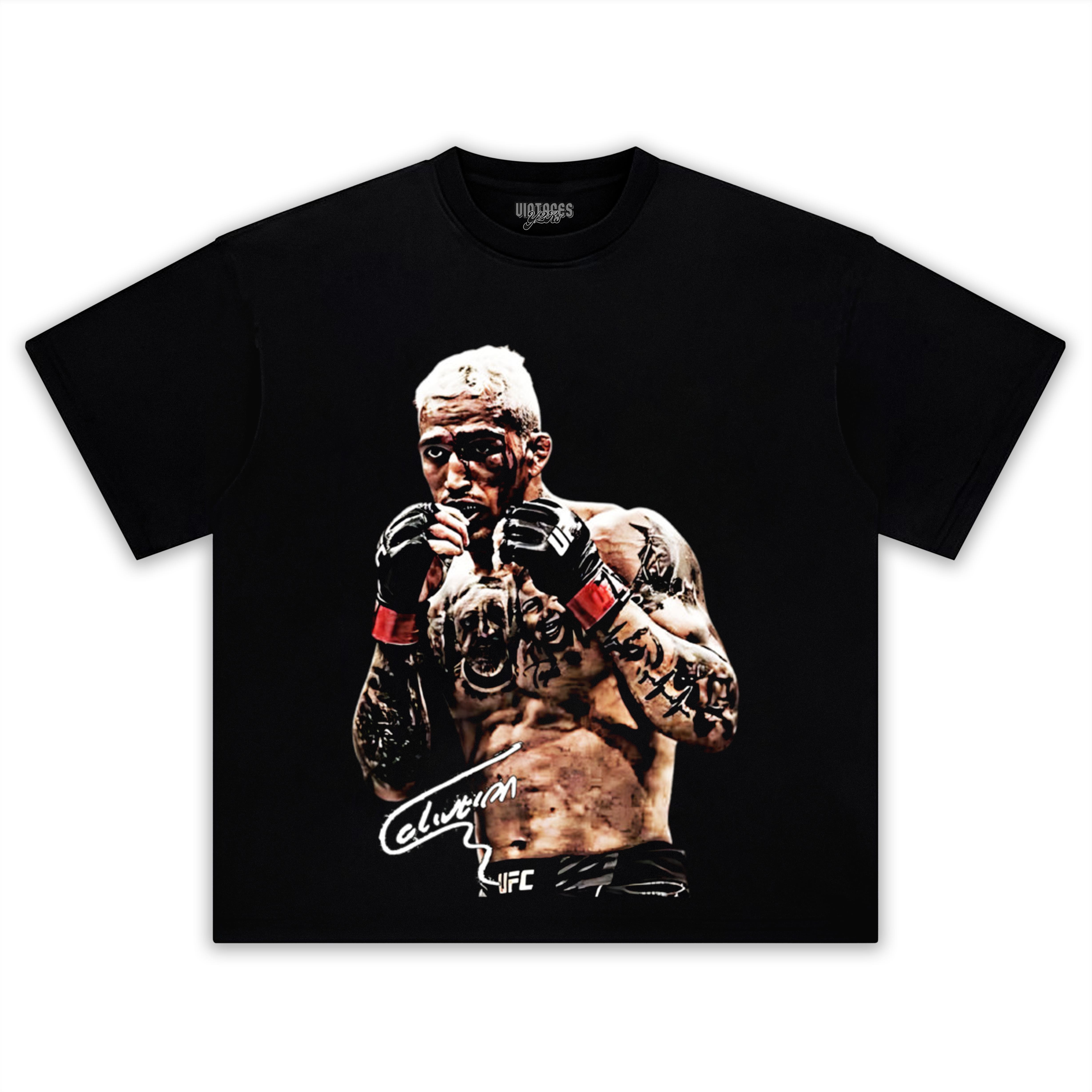 CHARLES OLIVEIRA - UFC - VINTAGE TEE & LS & HOODIE