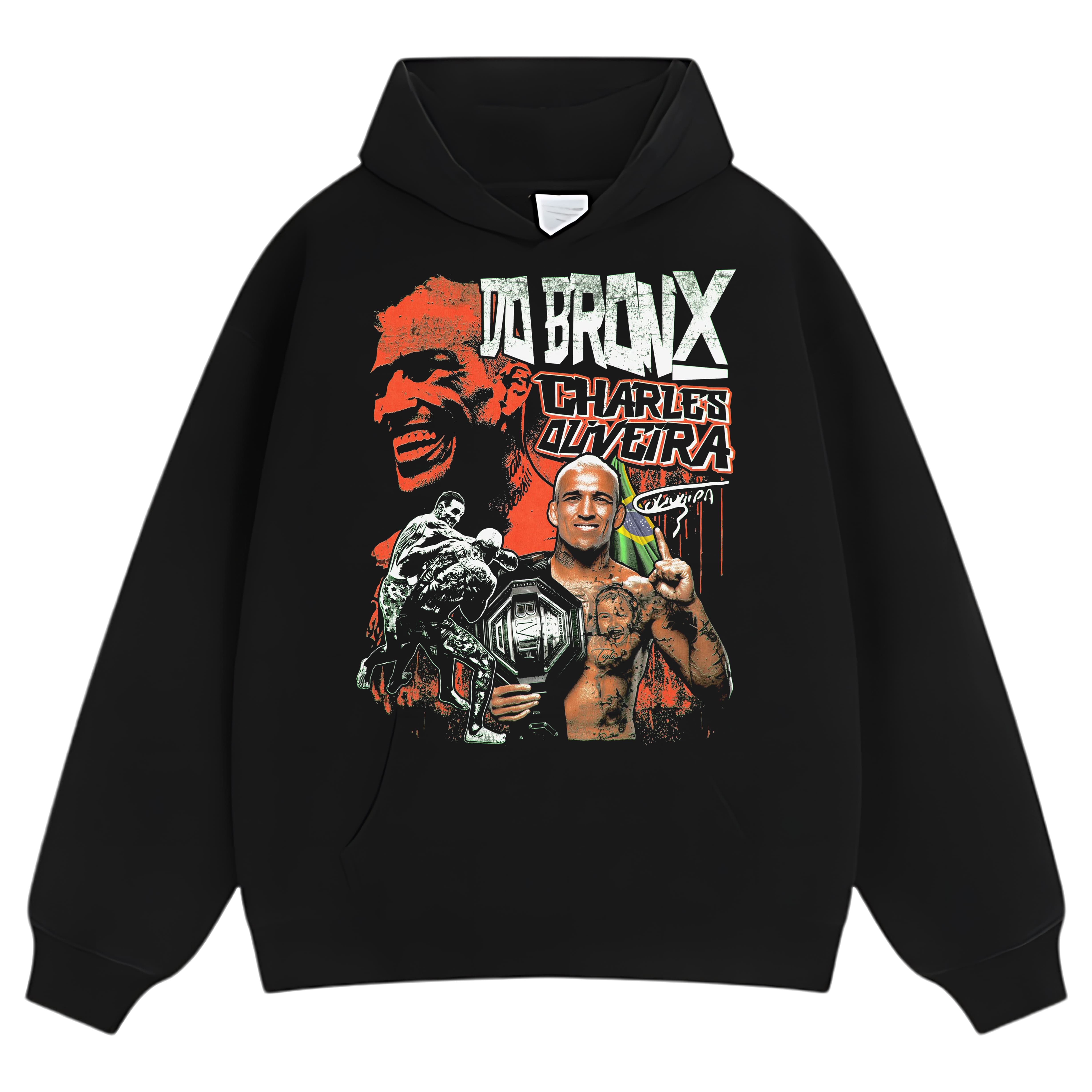 CHARLES OLIVEIRA 2026 V2 VINTAGE TANK TOP & TEE & LONG SLEEVE & LAYERED LS & HOODIE