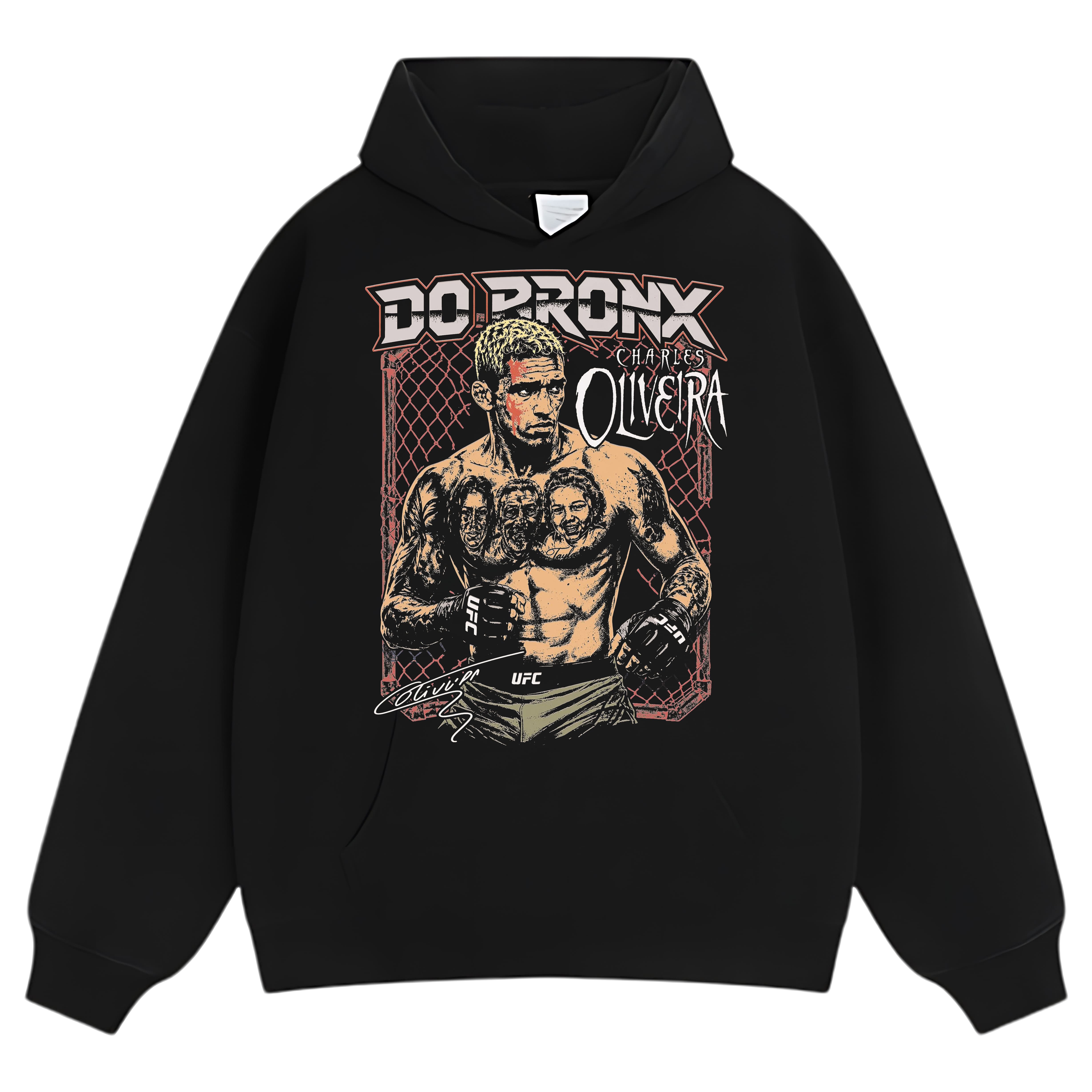 CHARLES OLIVEIRA 2026 VINTAGE TANK TOP & TEE & LONG SLEEVE & LAYERED LS & HOODIE