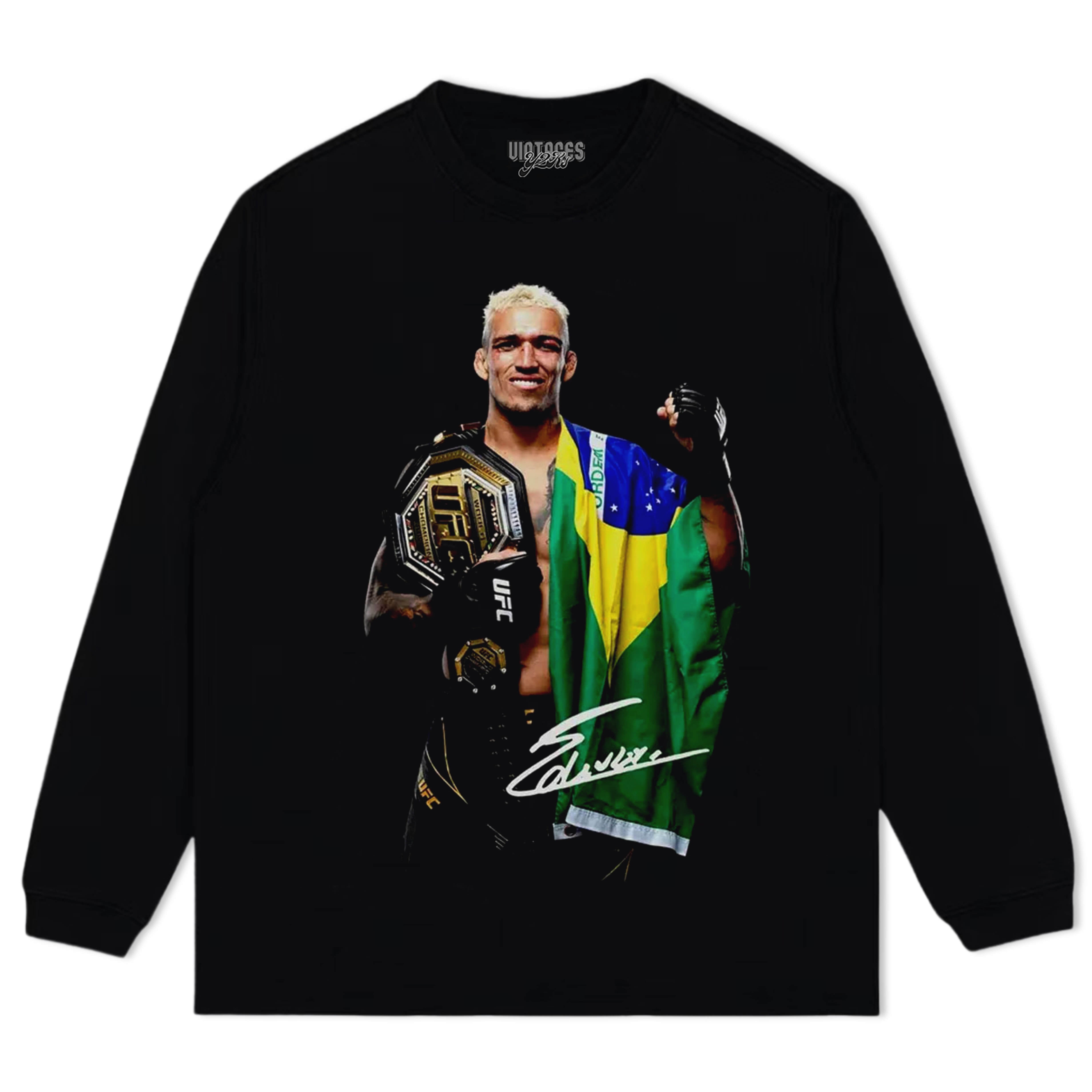 CHARLES OLIVEIRA V8 TEE & LS & HOODIE