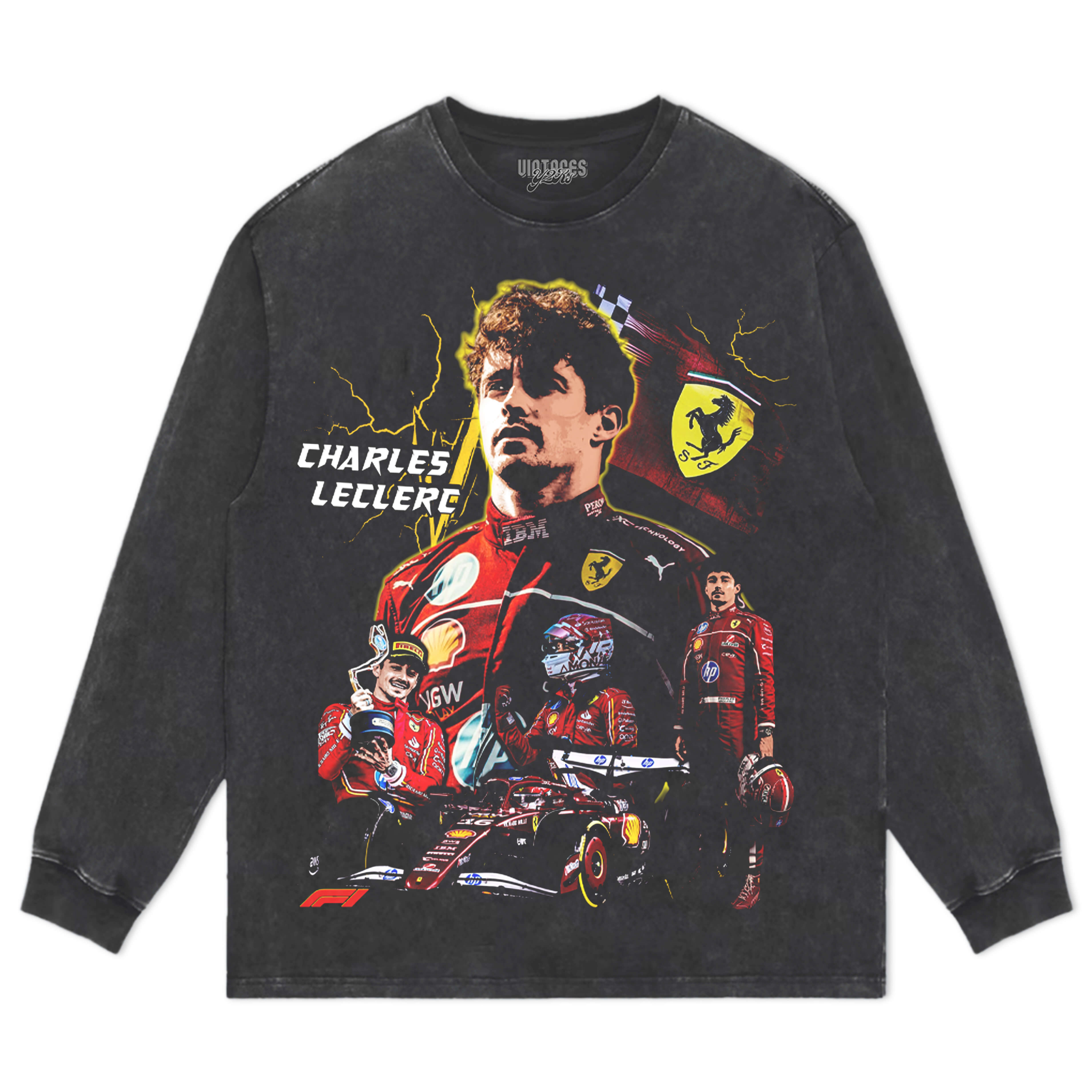 CHARLES LECLERC TEE & LS & HOODIE