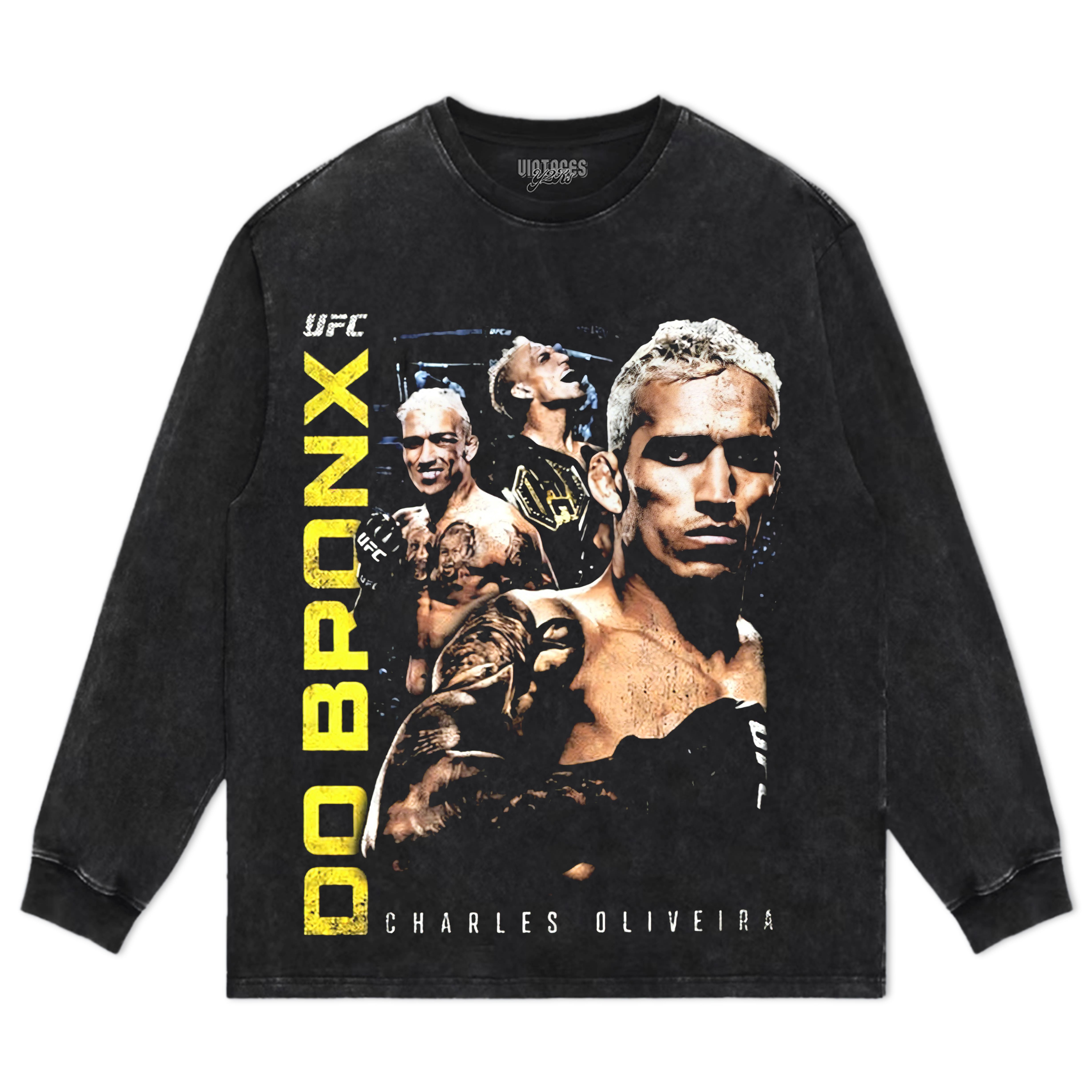 CHARLES OLIVEIRA RETRO VINTAGE TEE & LS & HOODIE