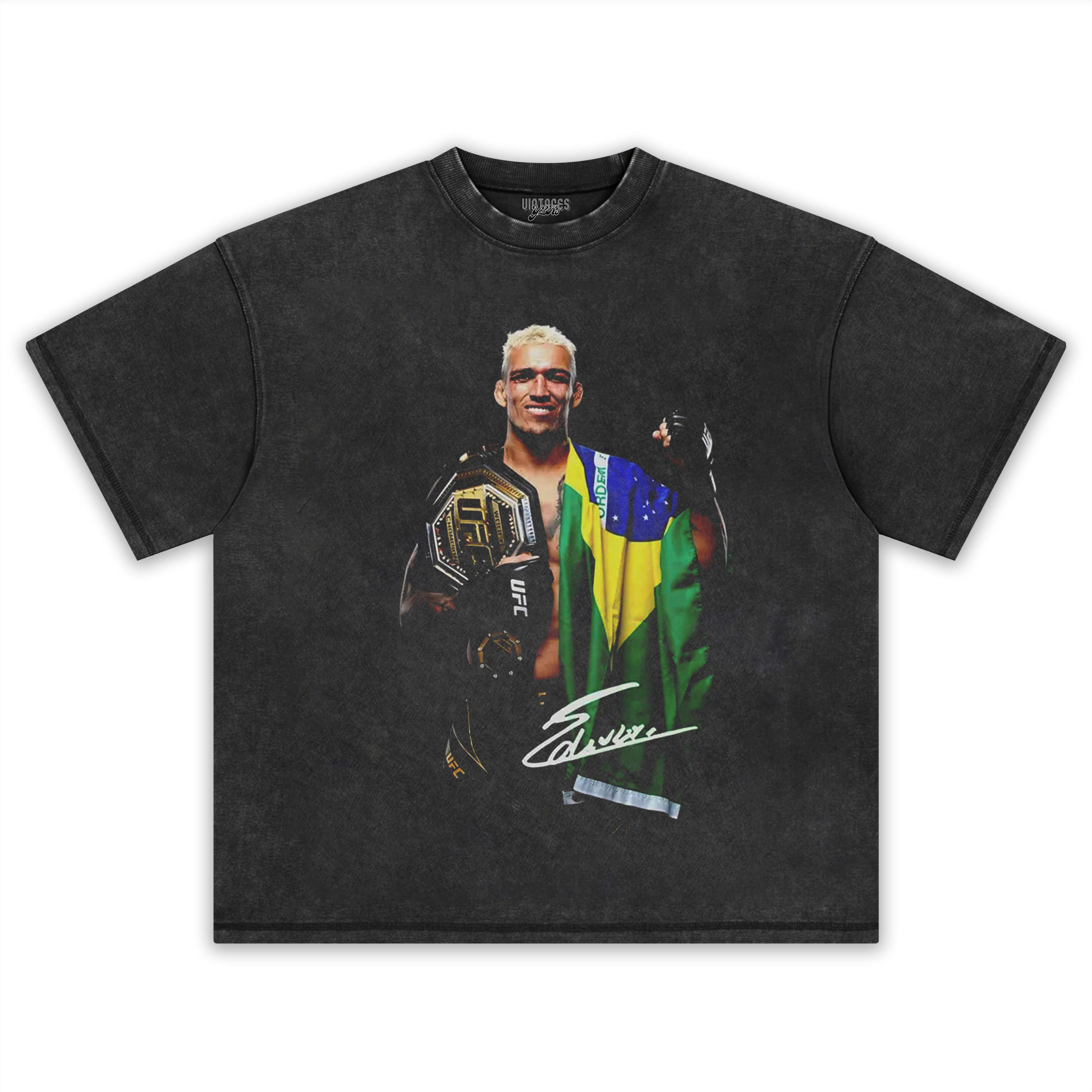 CHARLES OLIVEIRA V8 TEE & LS & HOODIE