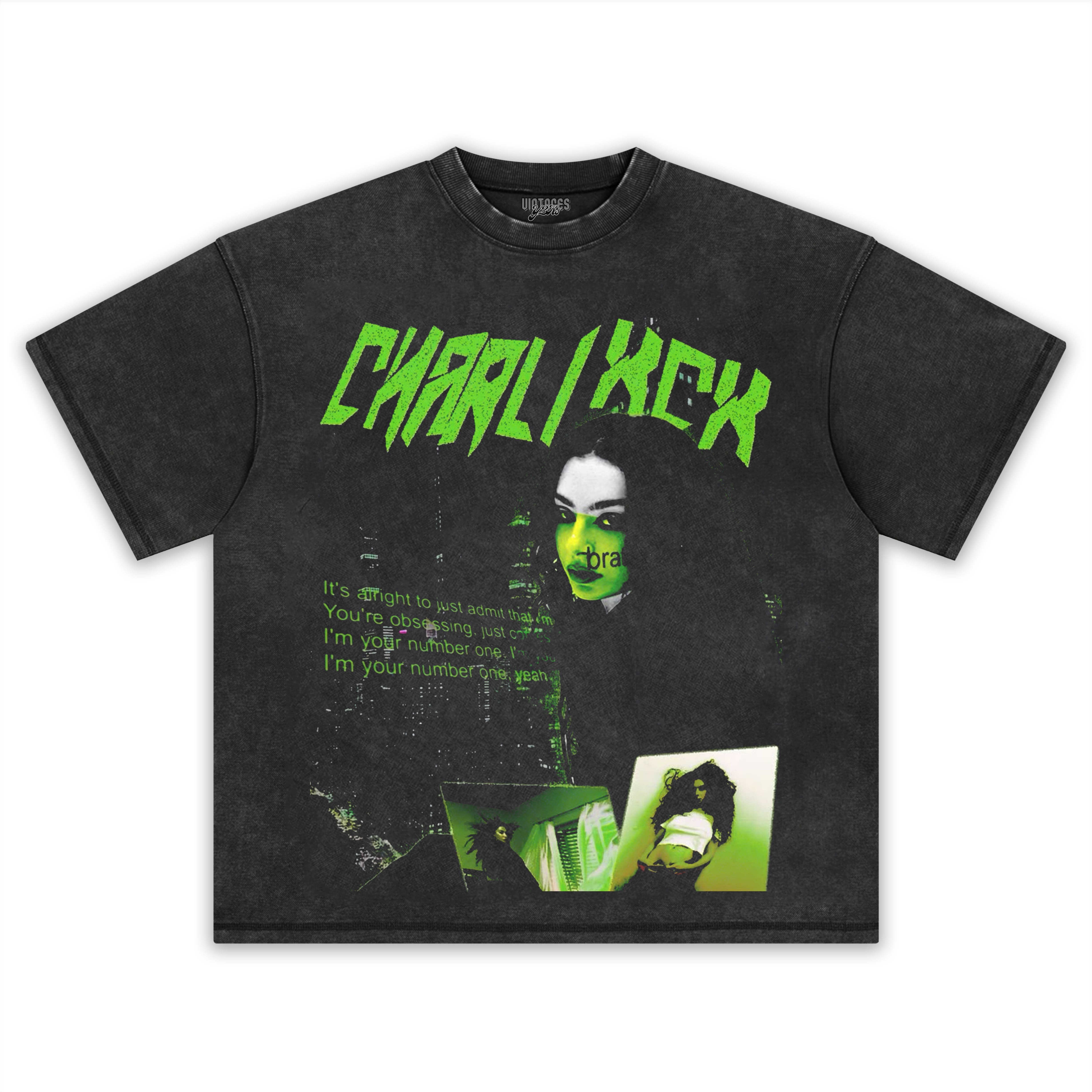 CHARLI XCX - BRAT TEE & LS & HOODIE