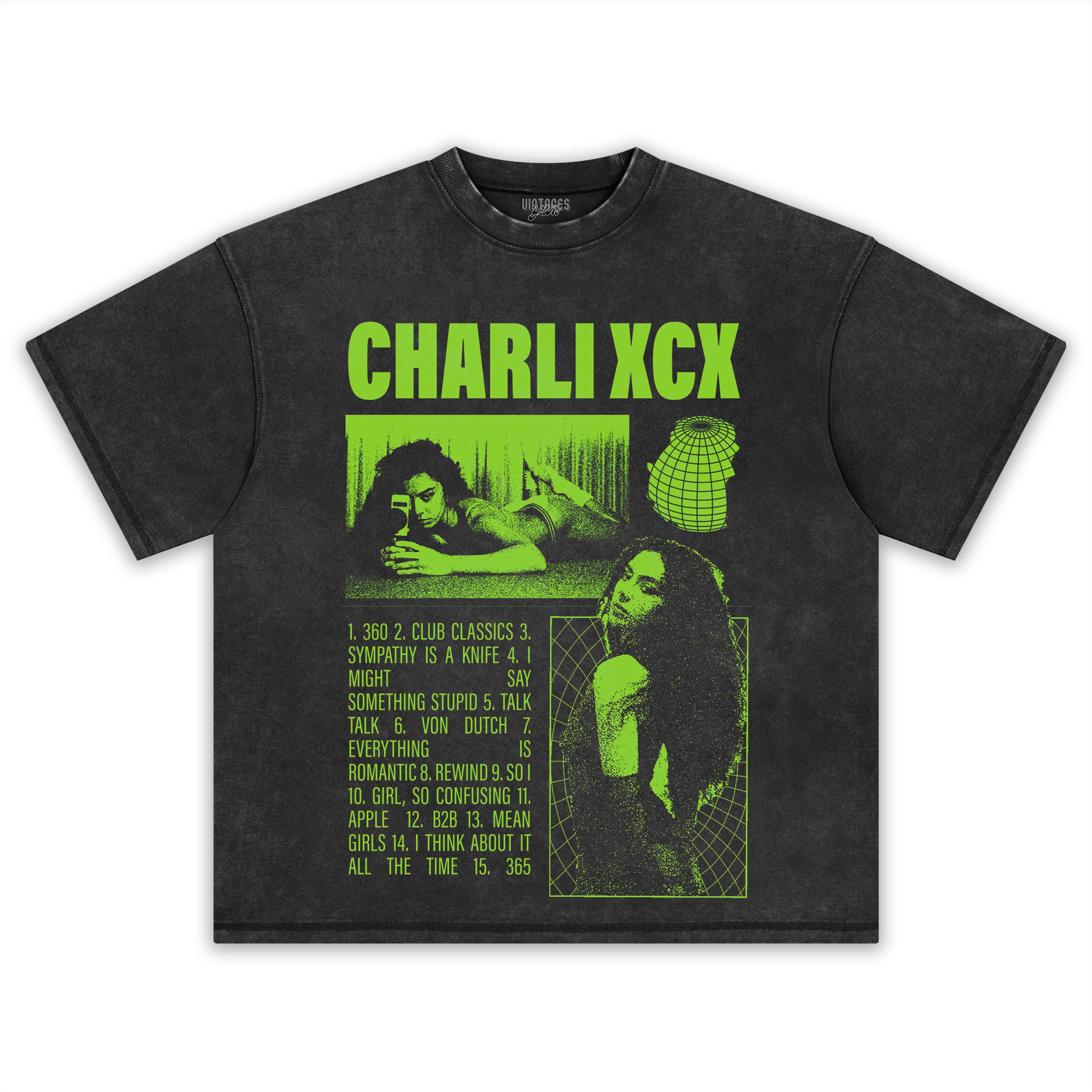 CHARLI XCX - BRAT V2 TEE & LS & HOODIE