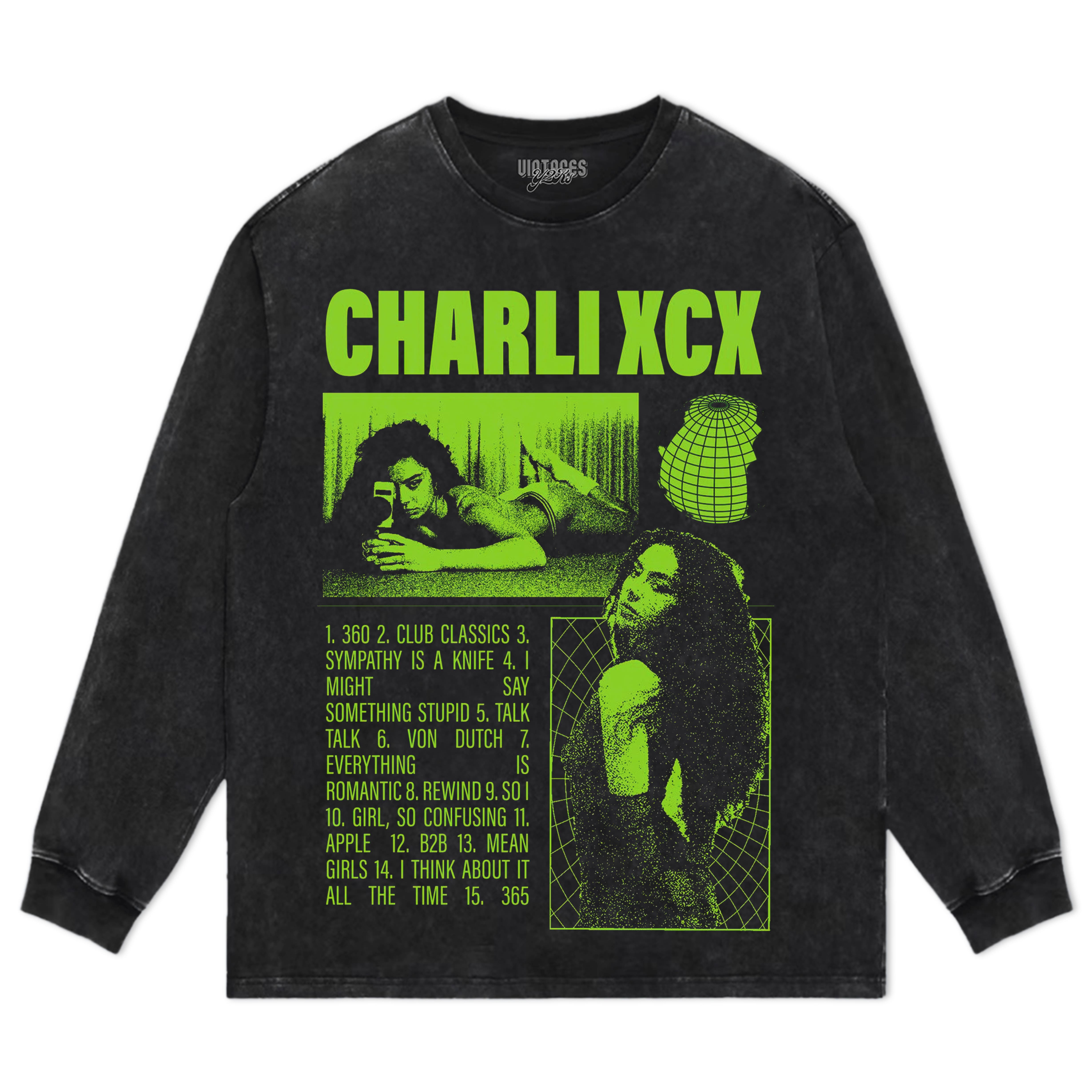 CHARLI XCX - BRAT V2 TEE & LS & HOODIE