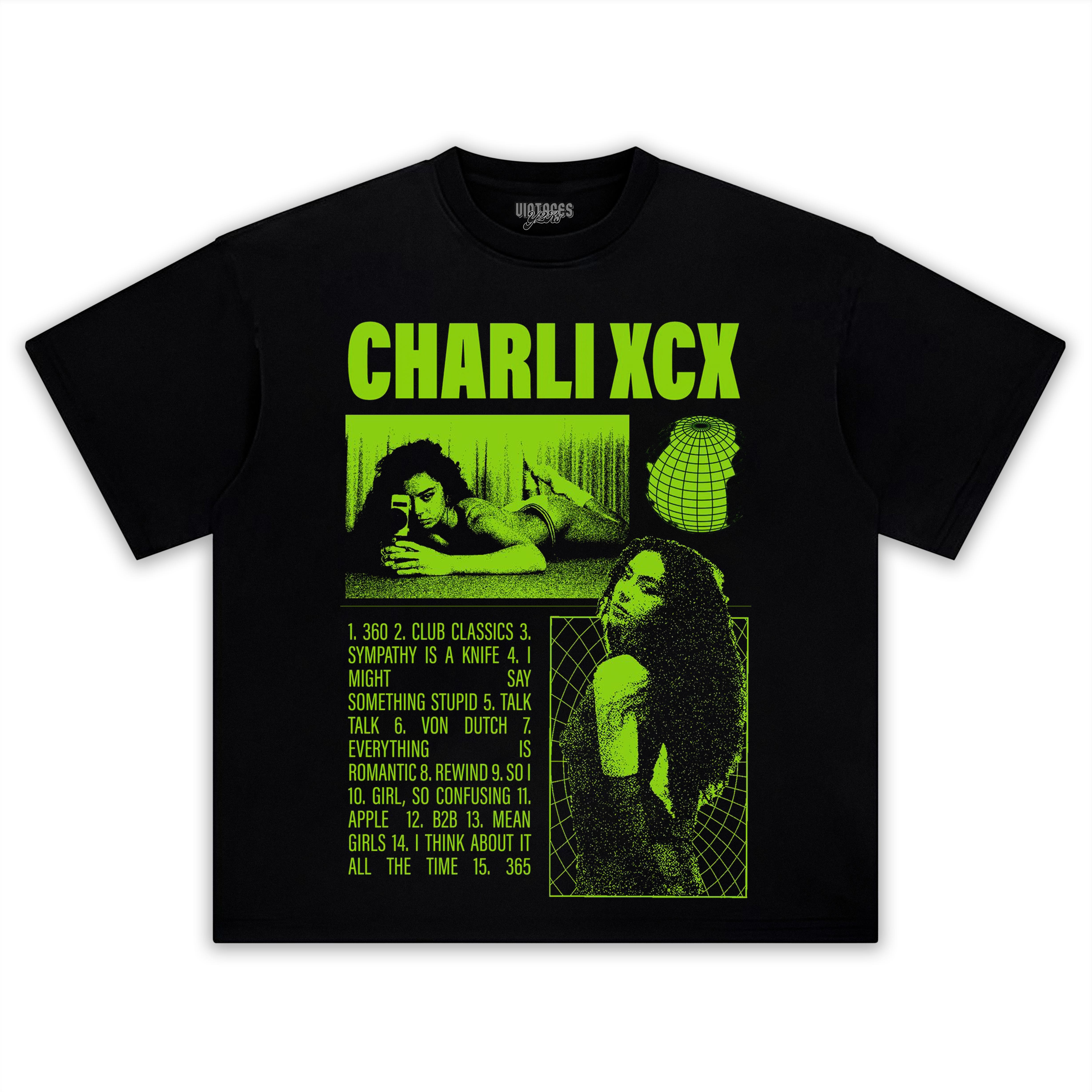 CHARLI XCX - BRAT V2 TEE & LS & HOODIE