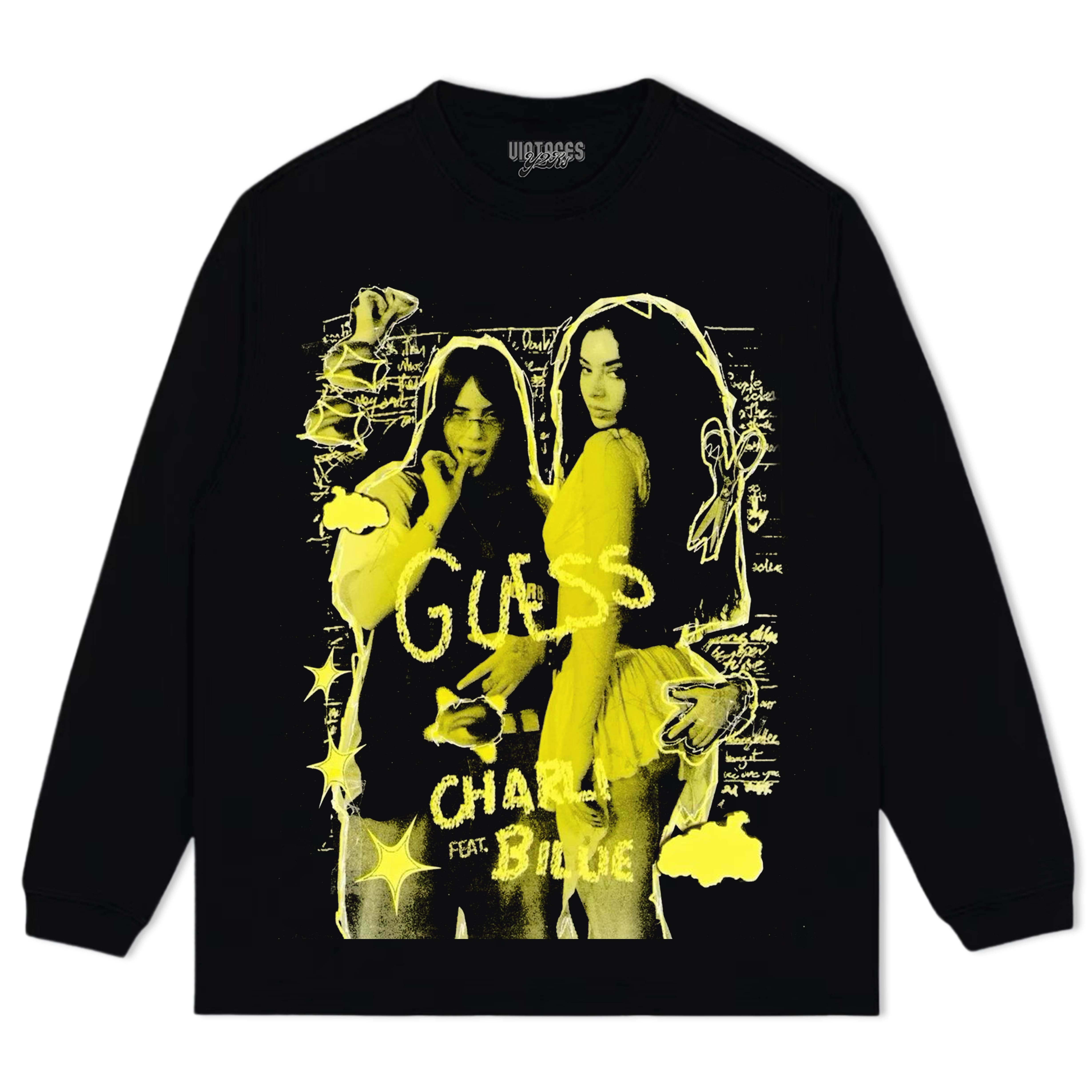 CHARLI XCX & BILLIE EILISH - GUESS V2 TEE & LS & HOODIE