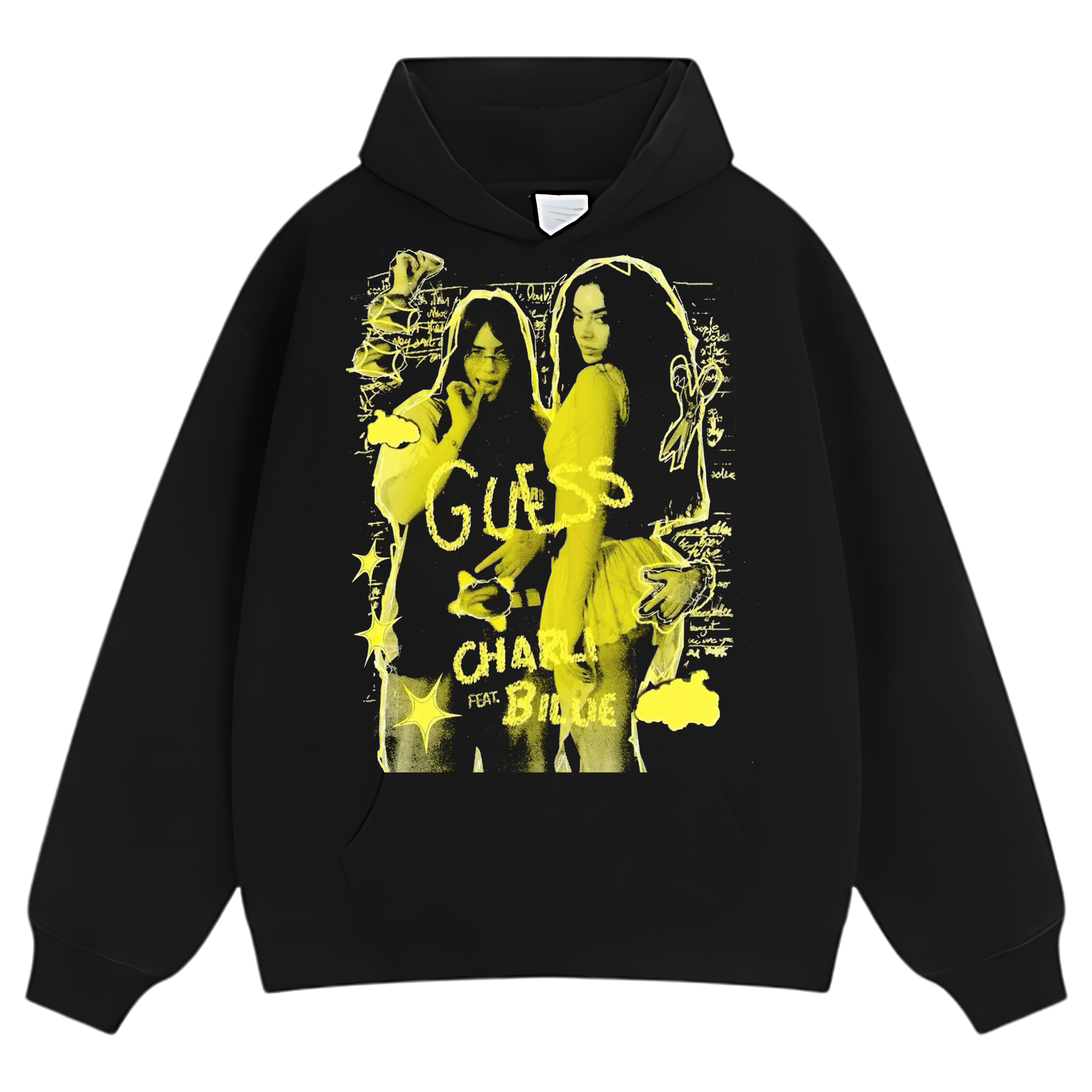 CHARLI XCX & BILLIE EILISH - GUESS V2 TEE & LS & HOODIE