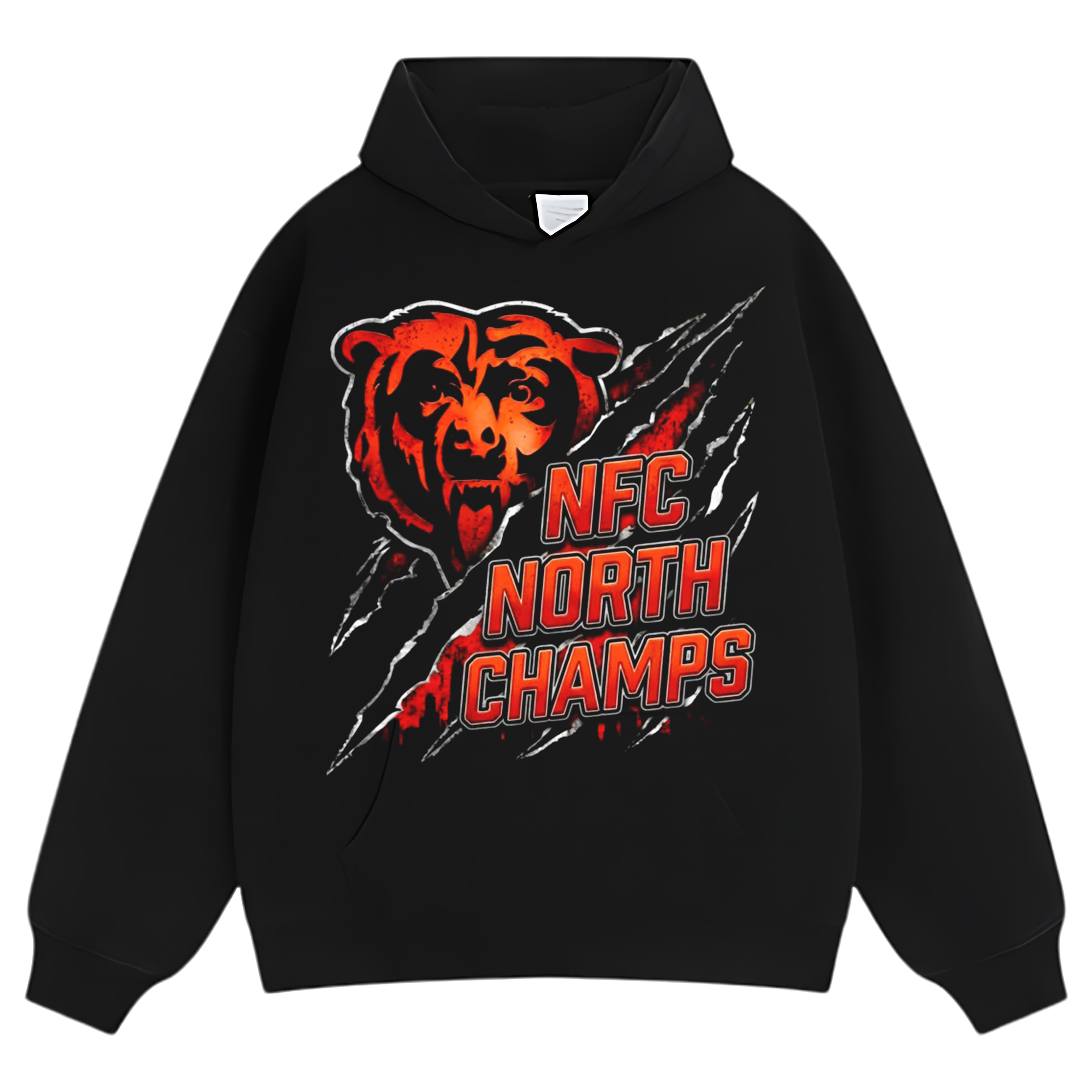 CHICAGO BEARS 2025 NFC NORTH DIVISION CHAMPIONS V3 TEE & LS & HOODIE