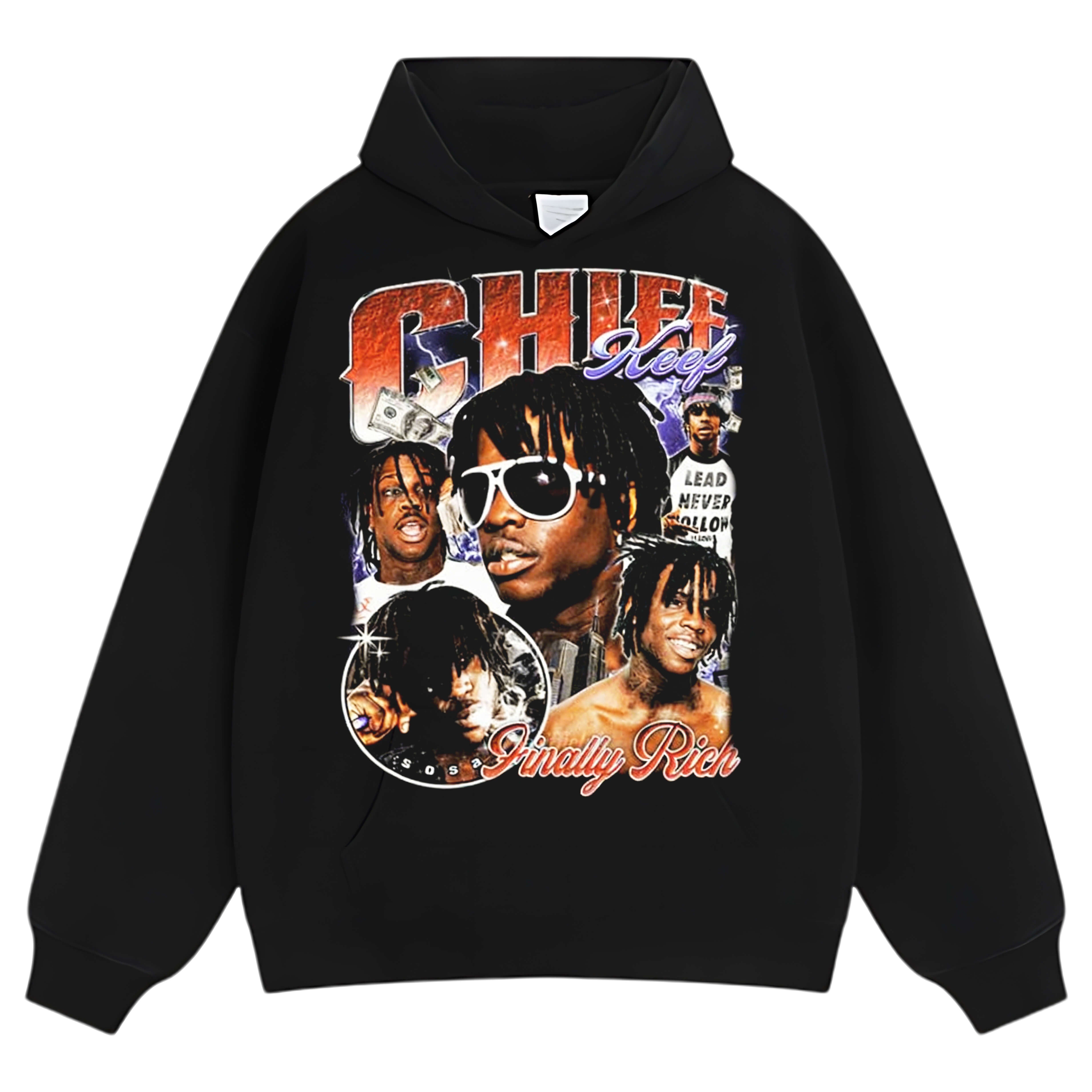 CHIEF KEEF FINALLY RICH TEE & LS & HOODIE