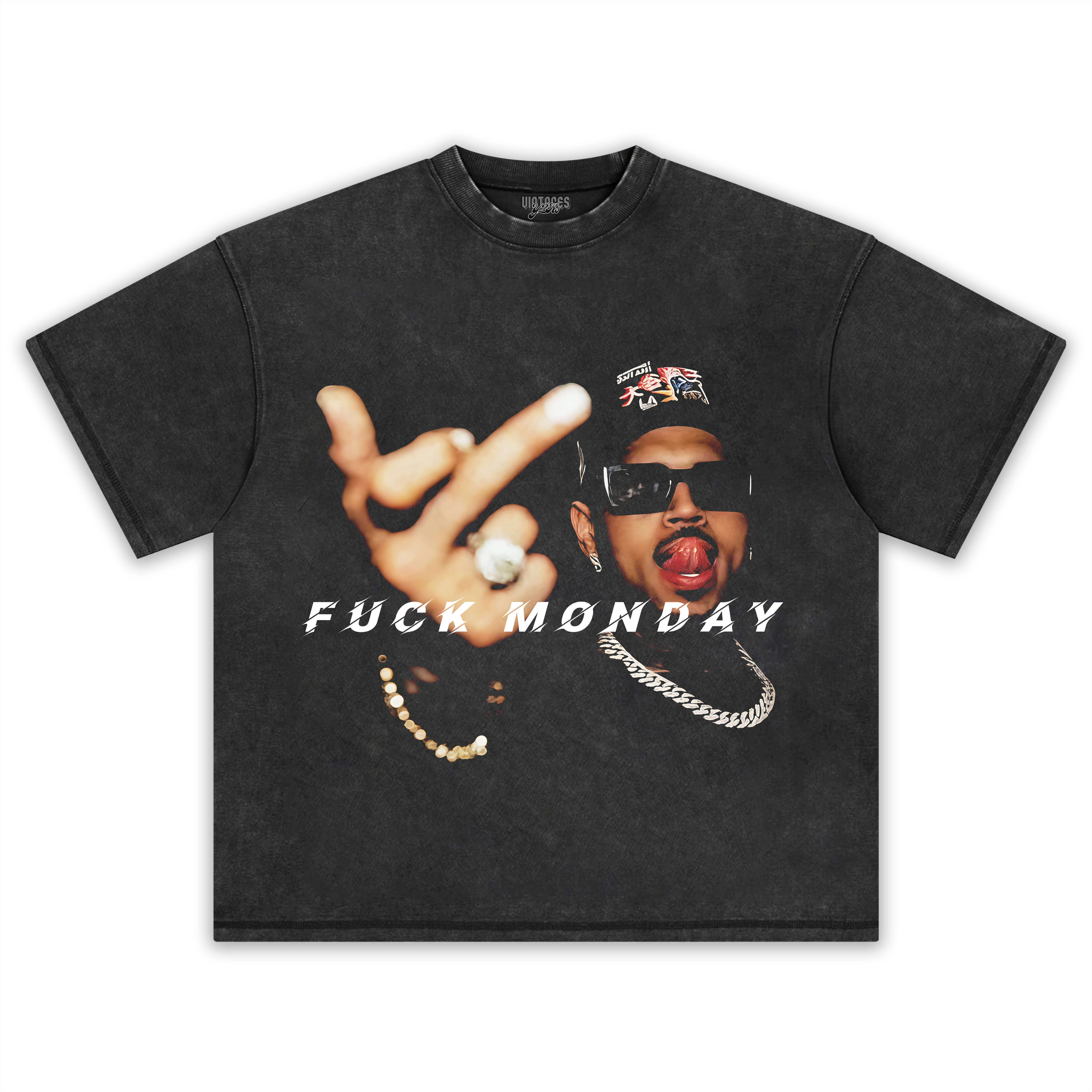 CHRIS BROWN F*** MONDAY V2 TEE