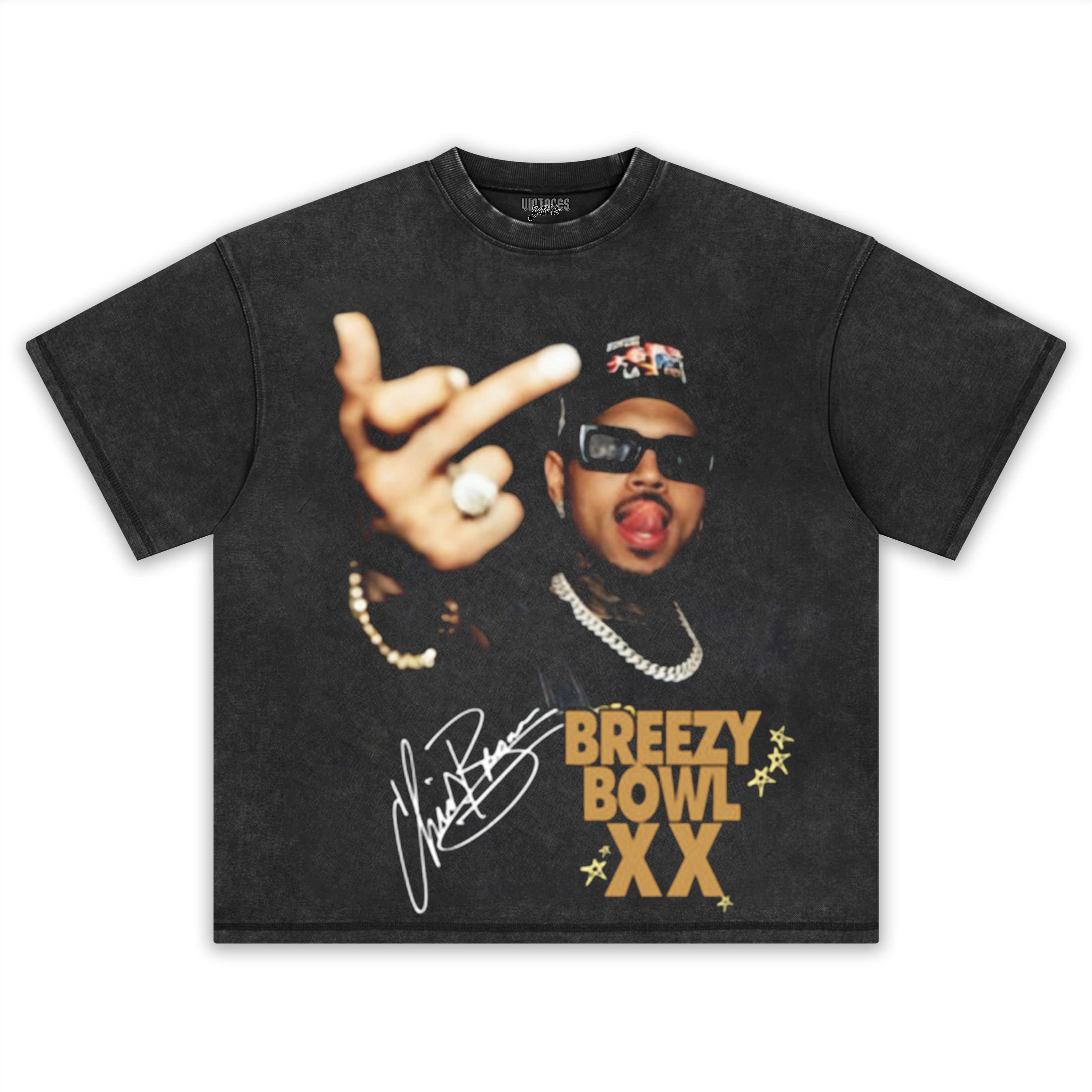 CHRIS BROWN 2025 BREEZY BOWL TEE & LS & HOODIE
