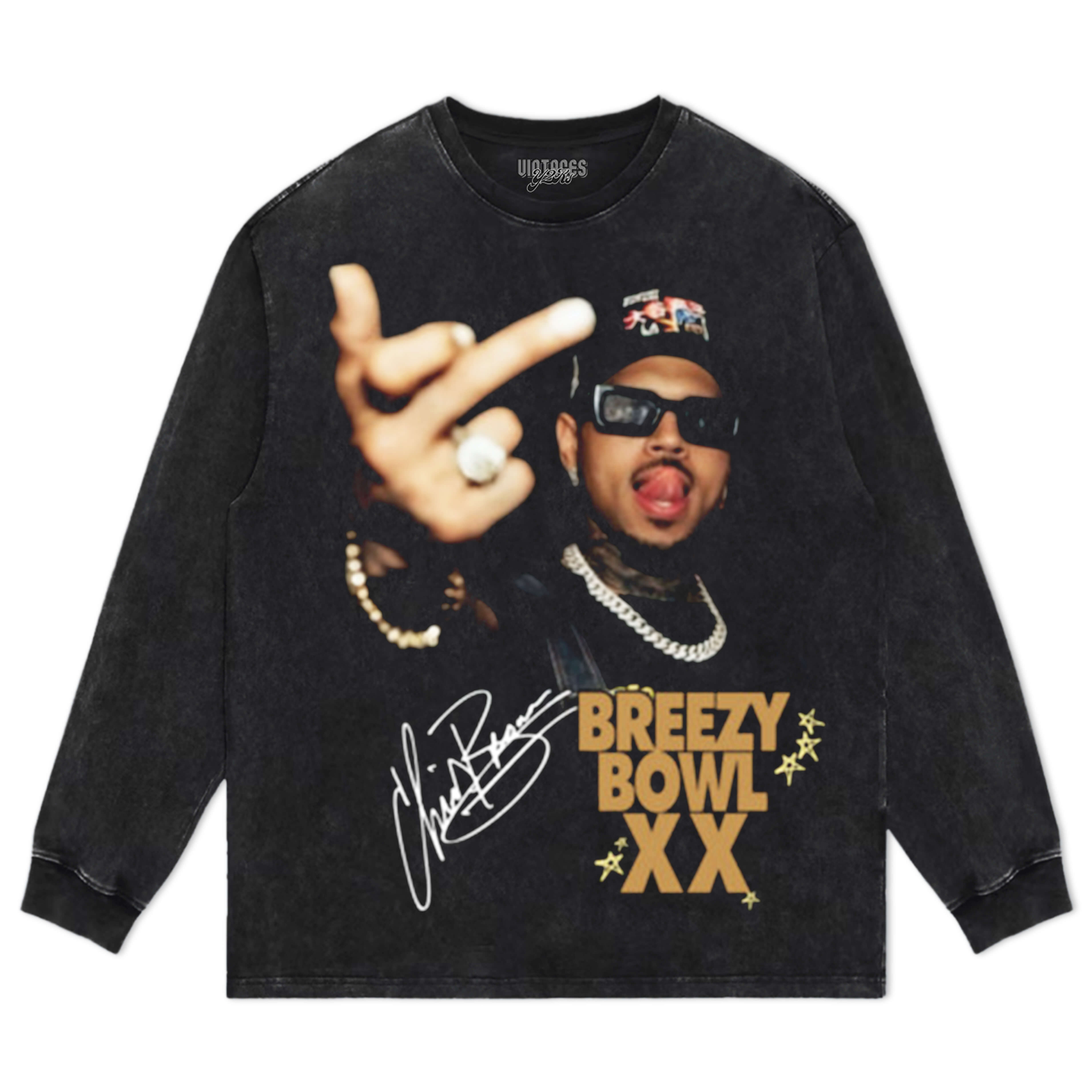 CHRIS BROWN 2025 BREEZY BOWL TEE & LS & HOODIE
