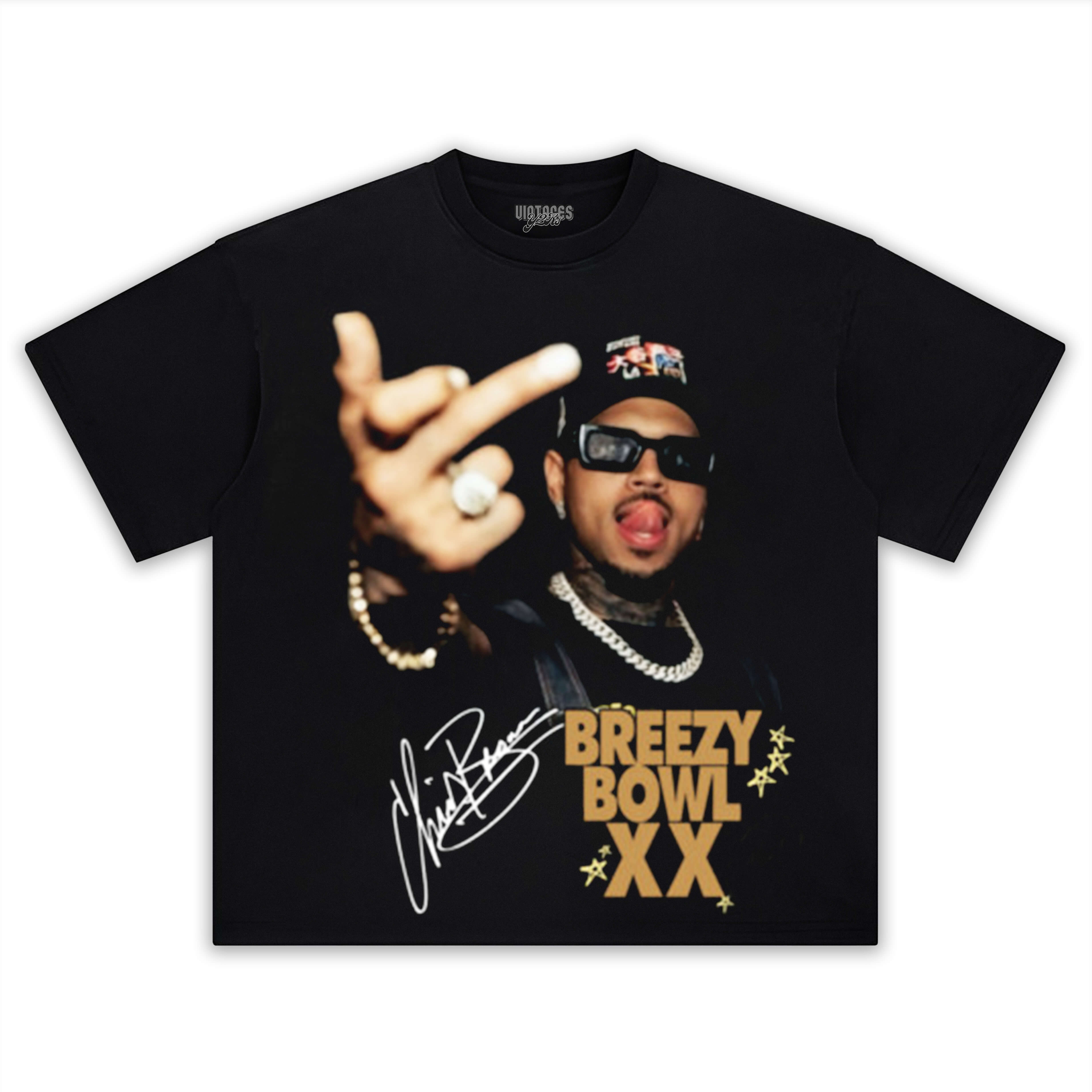 CHRIS BROWN 2025 BREEZY BOWL TEE & LS & HOODIE