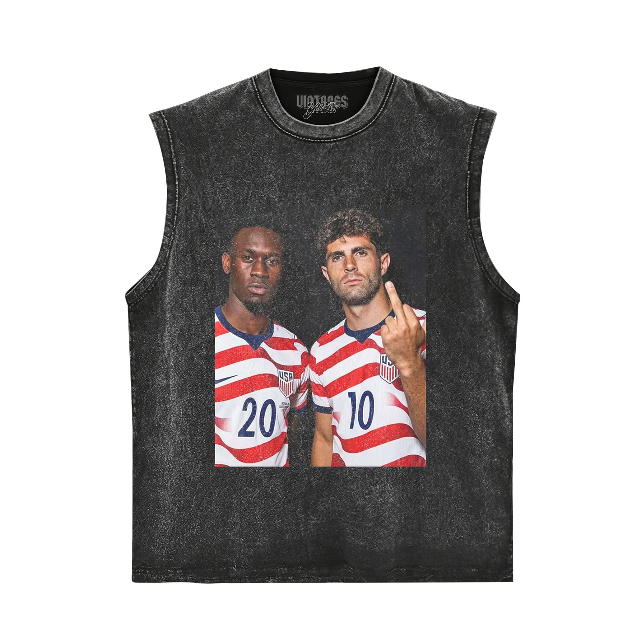 CHRISTIAN PULISIC & FOLARIN BALOGUN TANK TOP & TEE & LONG SLEEVE & LAYERED LS & HOODIE