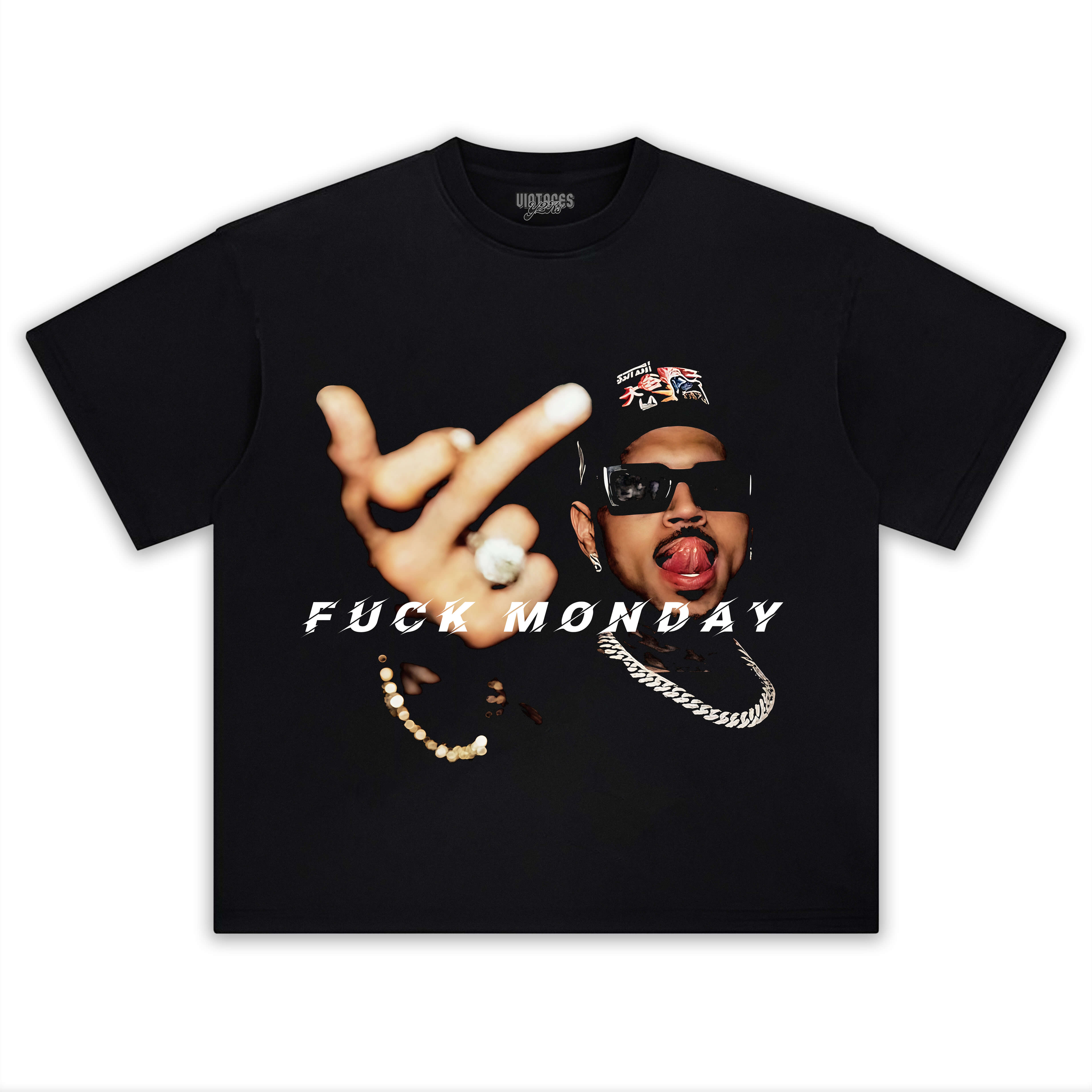 CHRIS BROWN F*** MONDAY V2 TEE