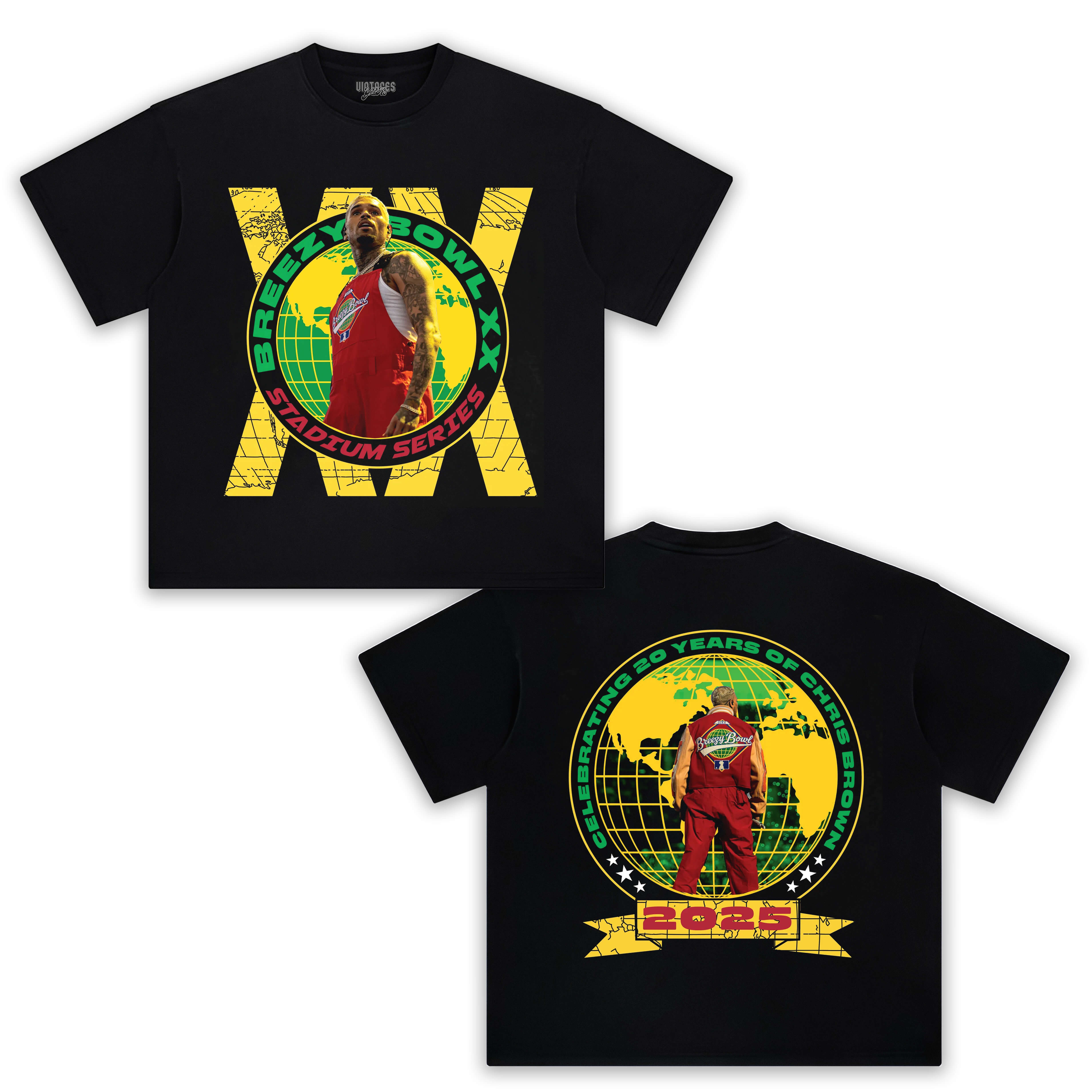 CHRIS BROWN 2025 2 TEE