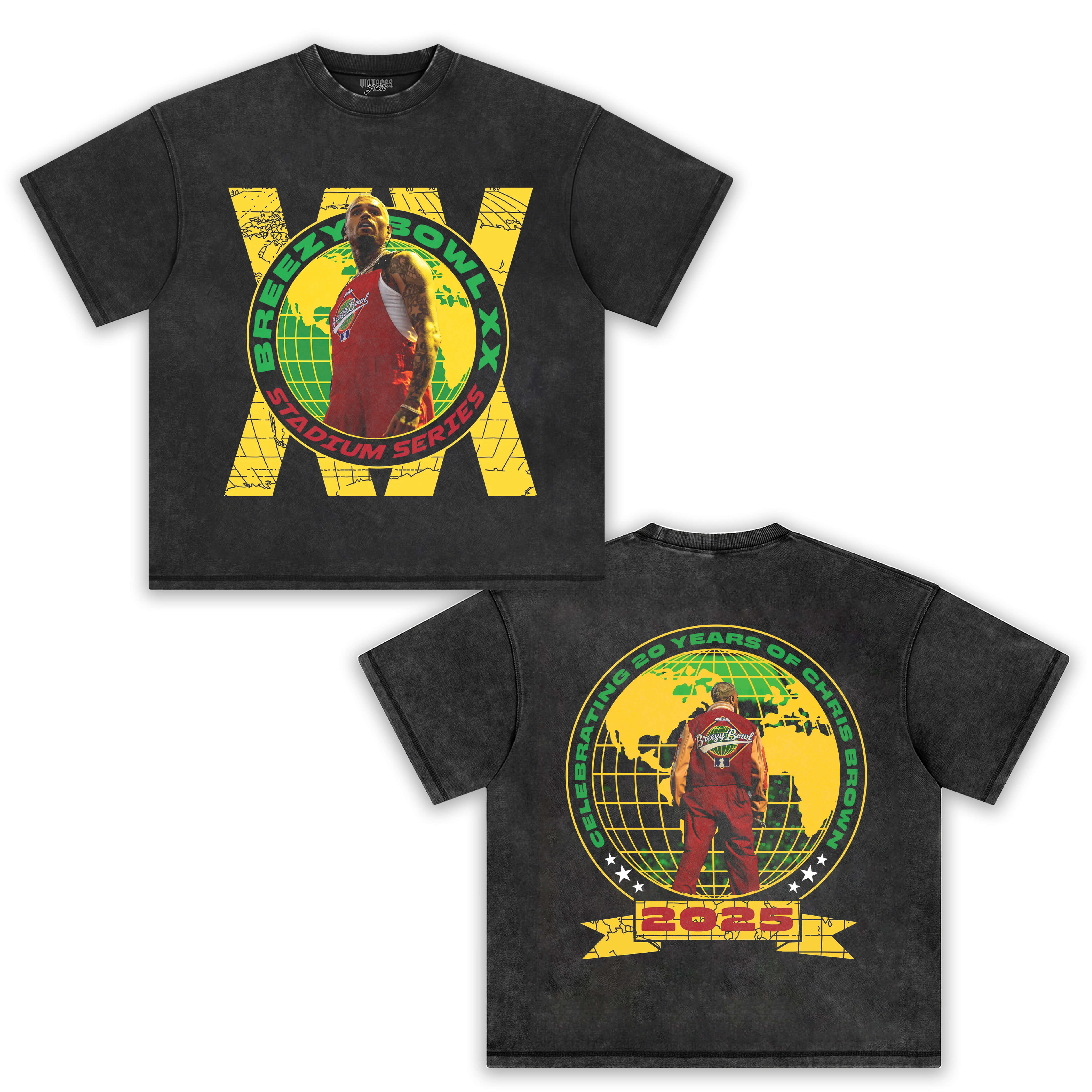 CHRIS BROWN 2025 2 TEE