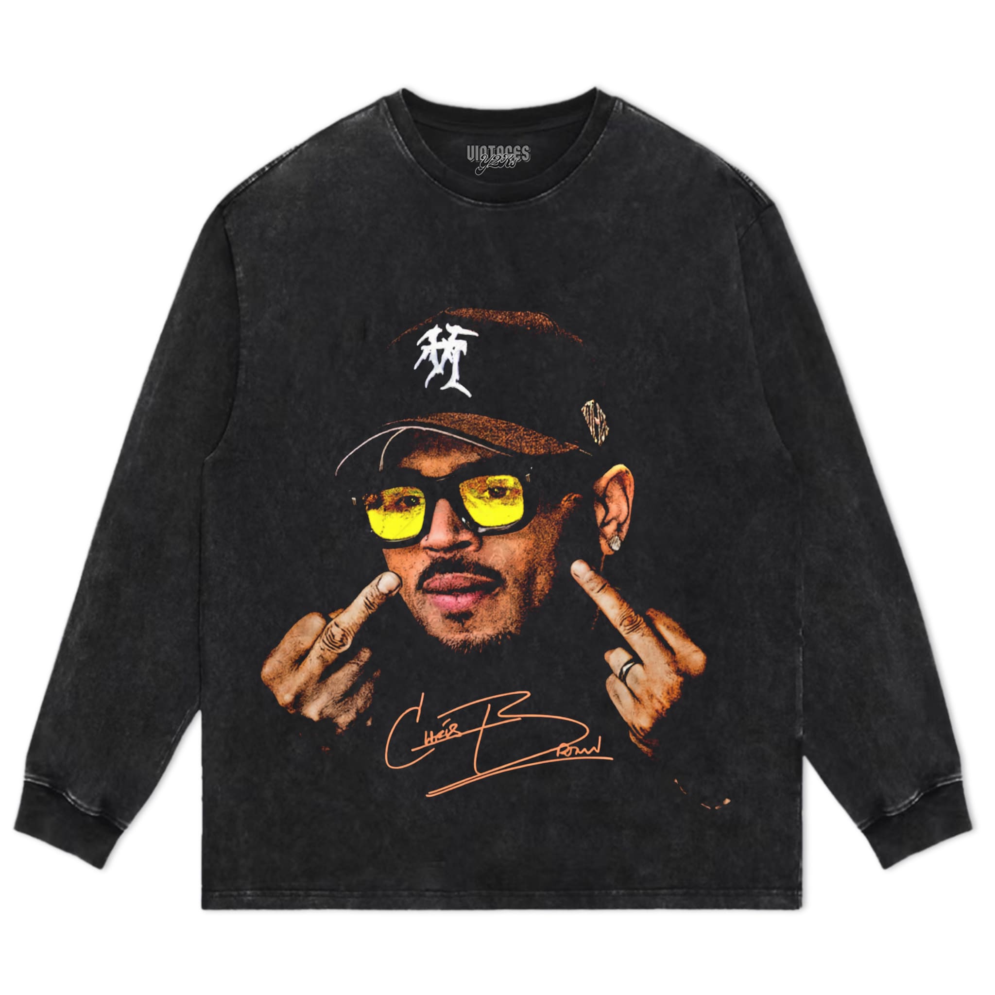 CHRIS BROWN 2026 VINTAGE 90S TANK TOP & TEE & LONG SLEEVE & LAYERED LS & HOODIE