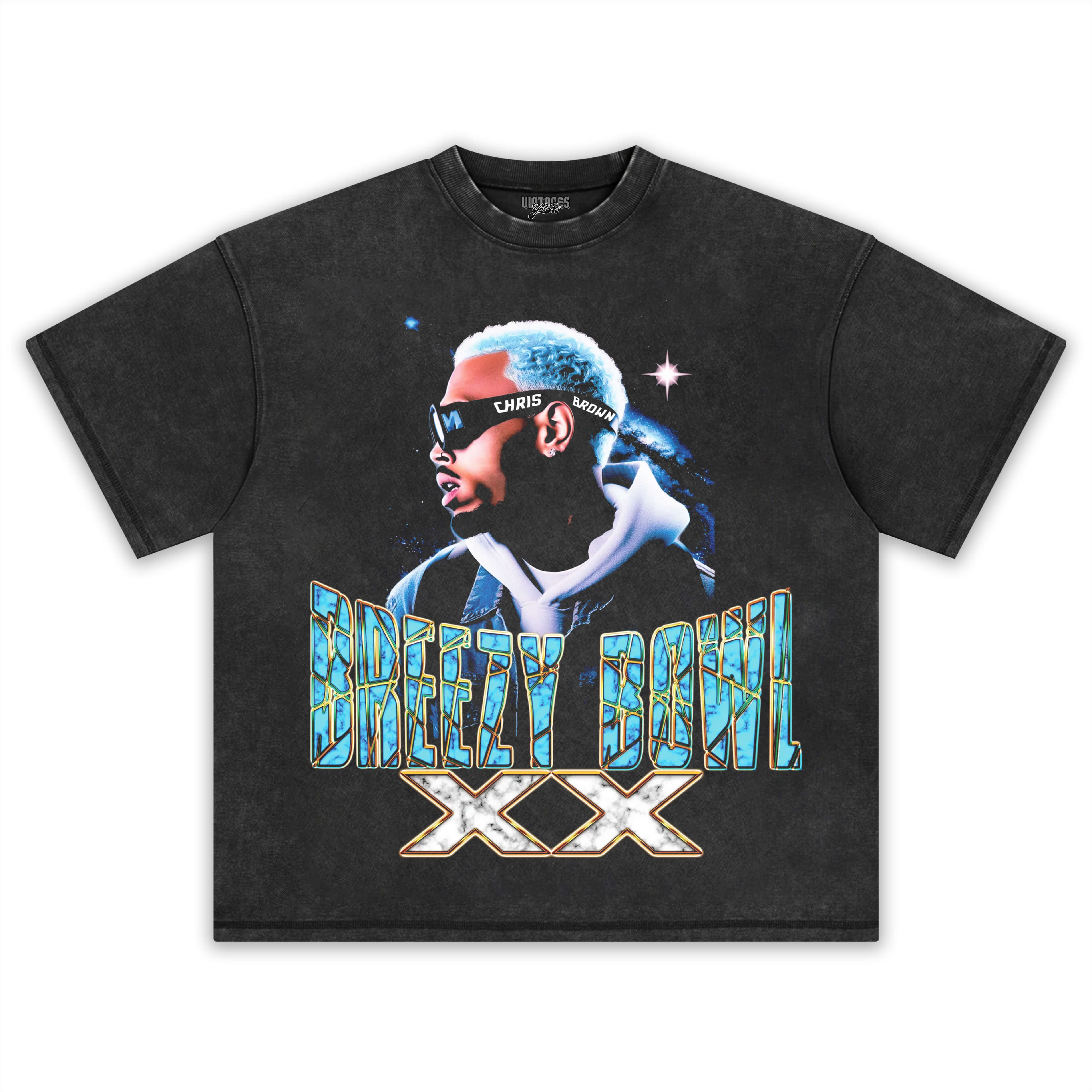 CHRIS BROWN BREEZY BOWL XX FUTURISM TEE