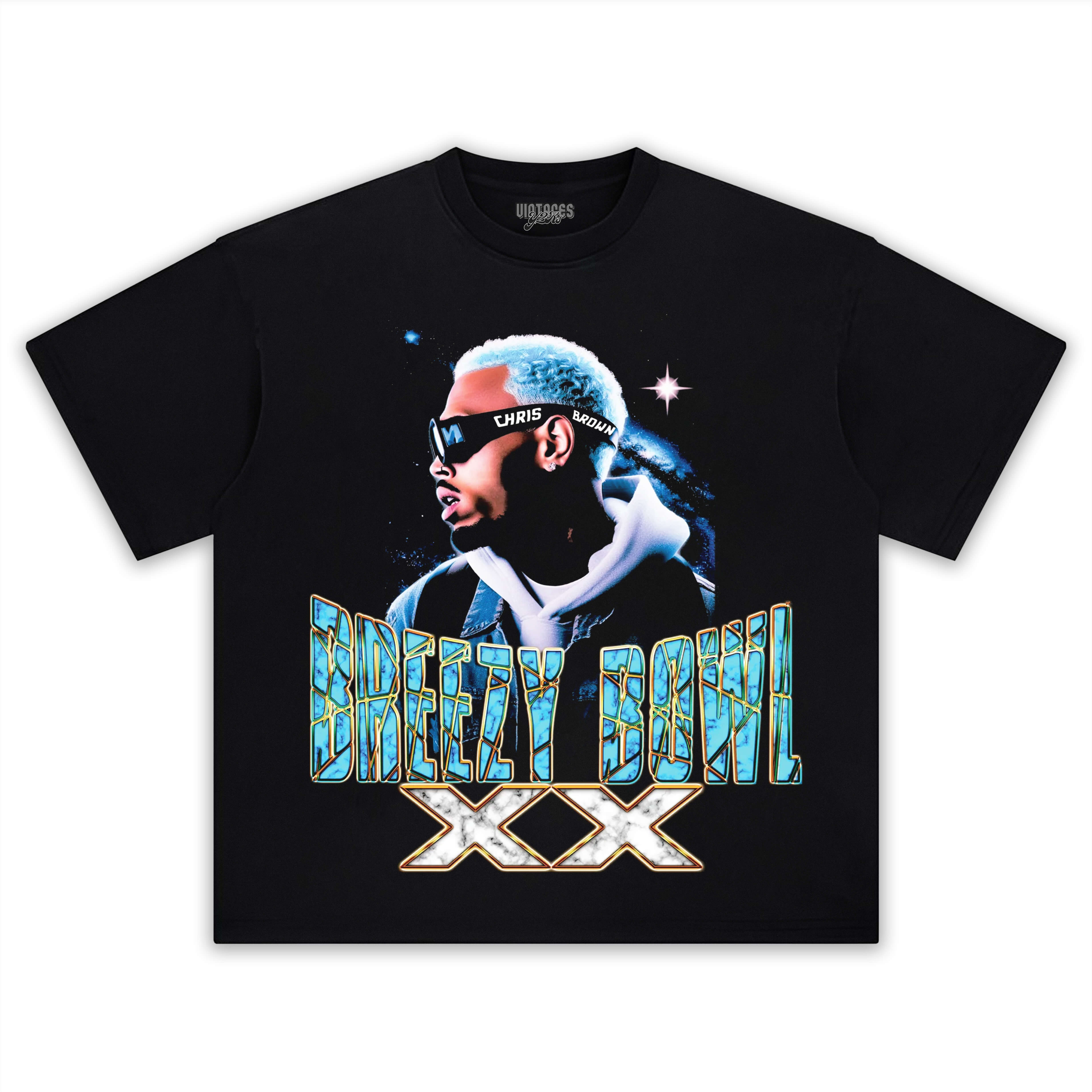 CHRIS BROWN BREEZY BOWL XX FUTURISM TEE
