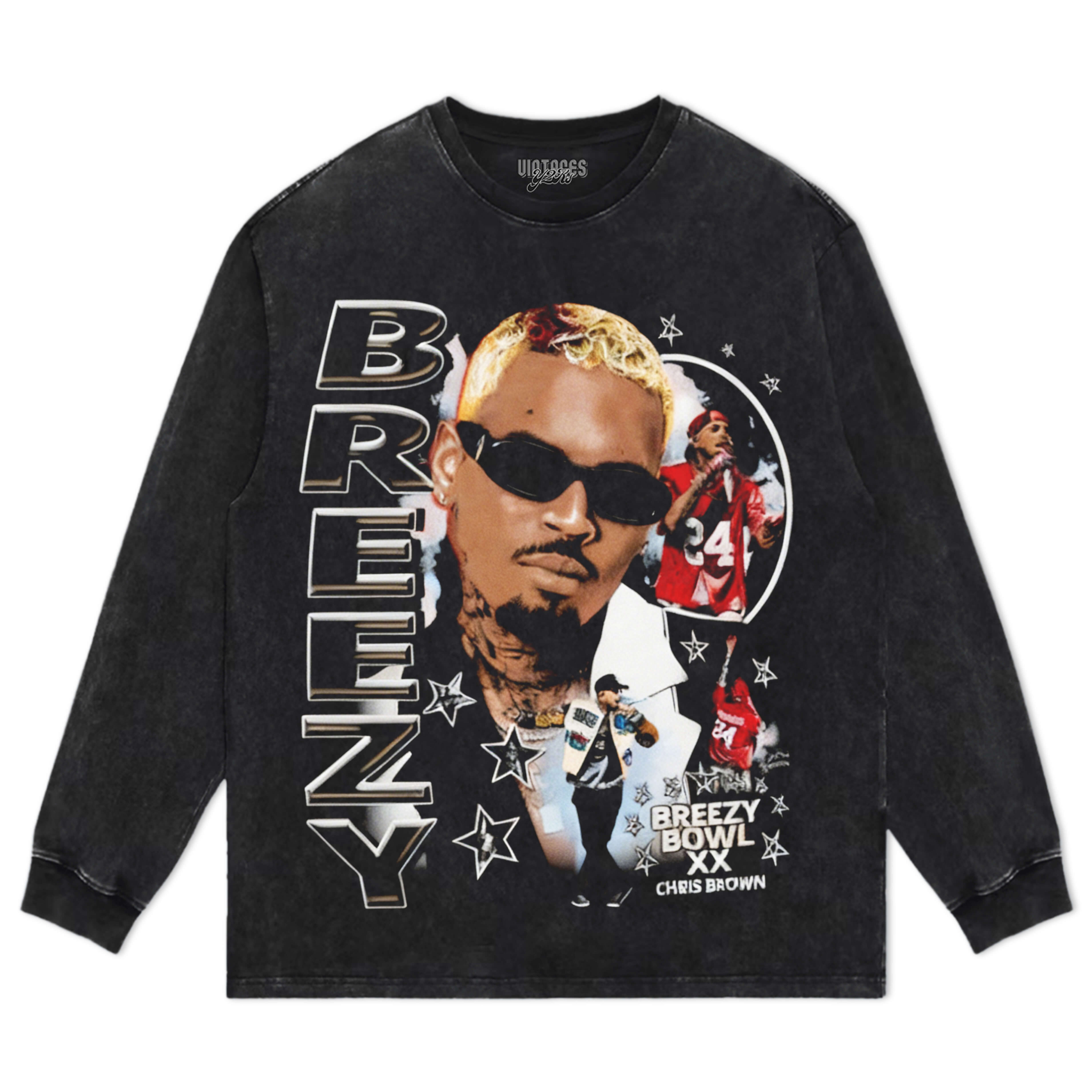 CHRIS BROWN & BREEZY V3 TEE & LS & HOODIE