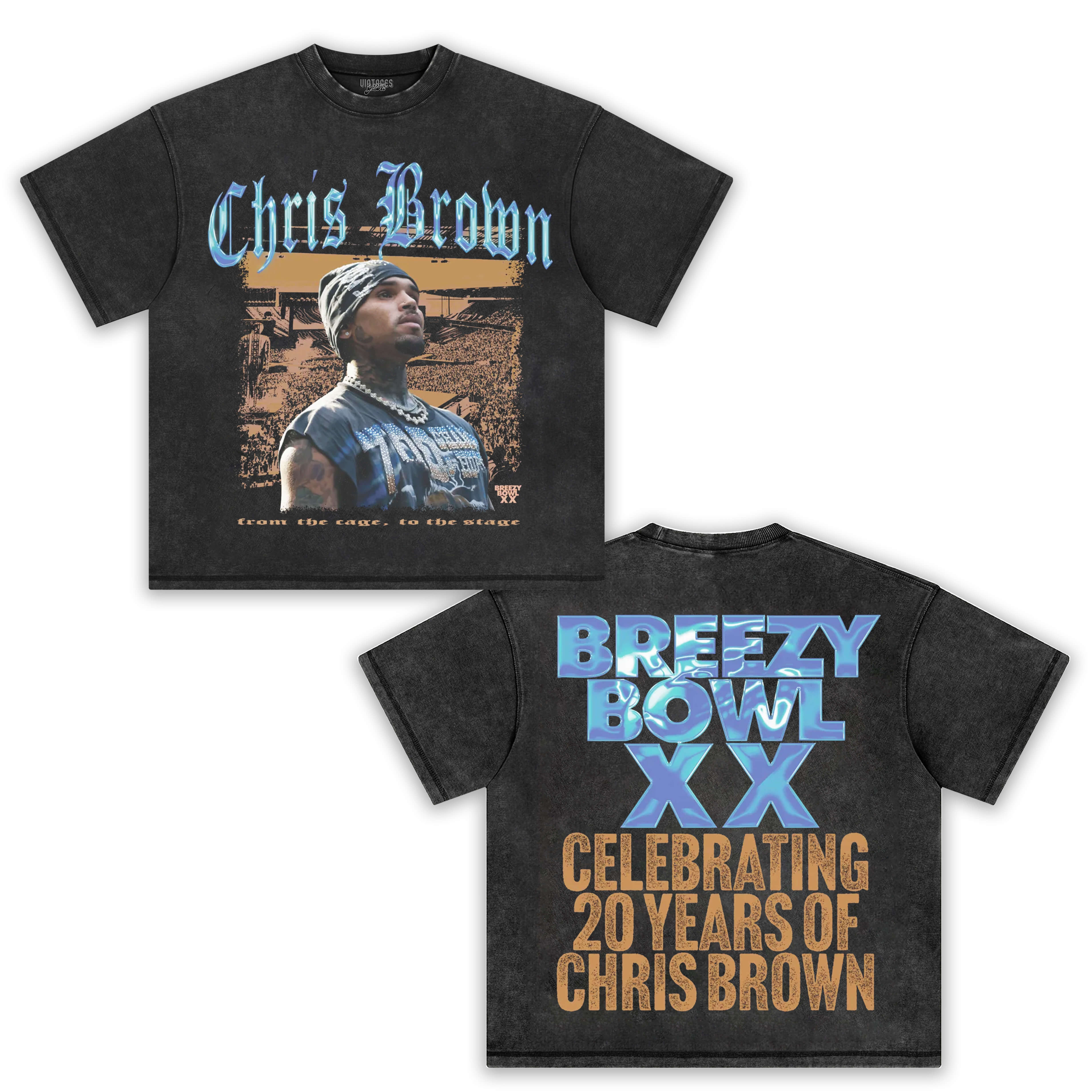 CHRIS BROWN C5 TEE