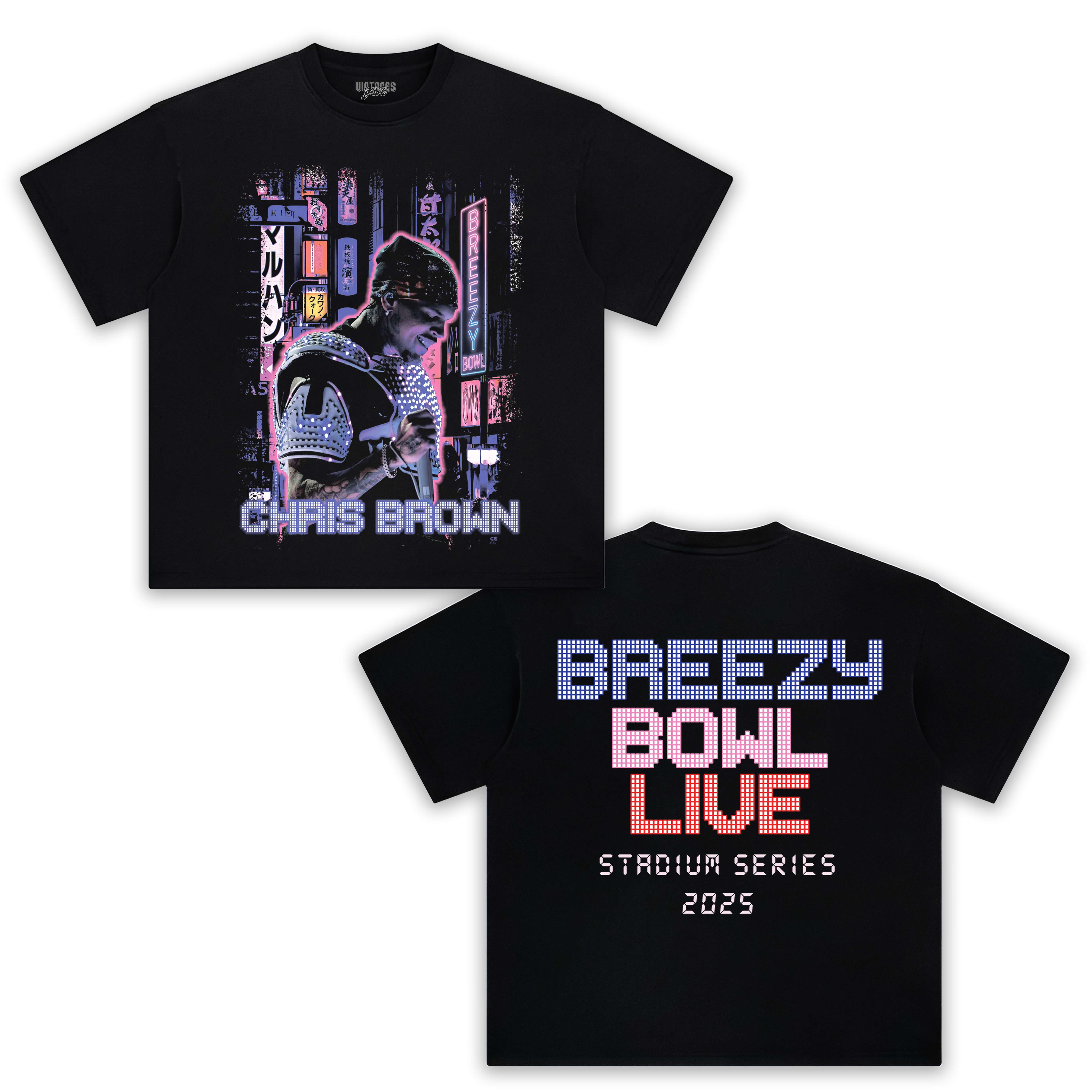 CHRIS BROWN LIGHT BRIGHT TEE