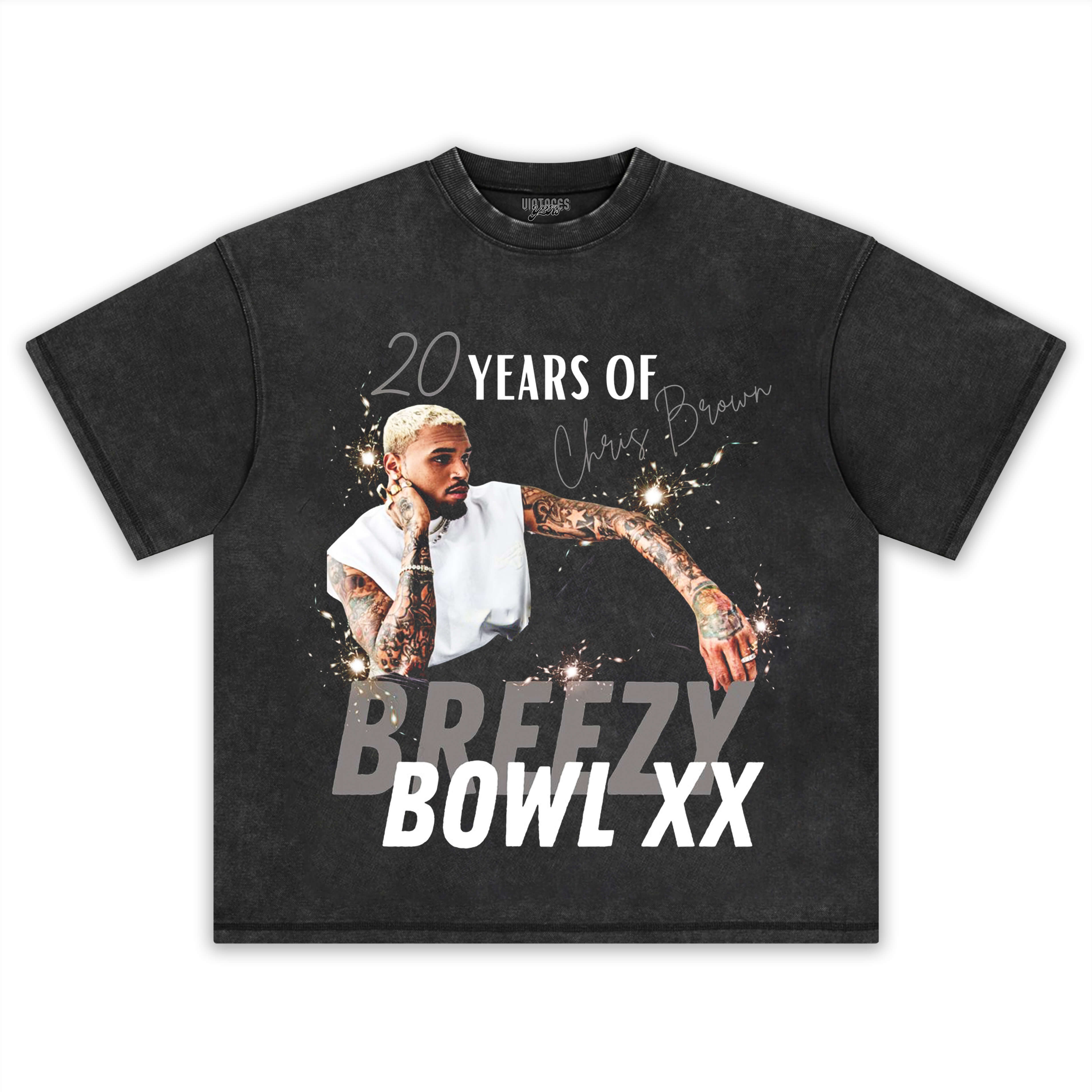 CHRIS BROWN NEW Y2K V4 TEE