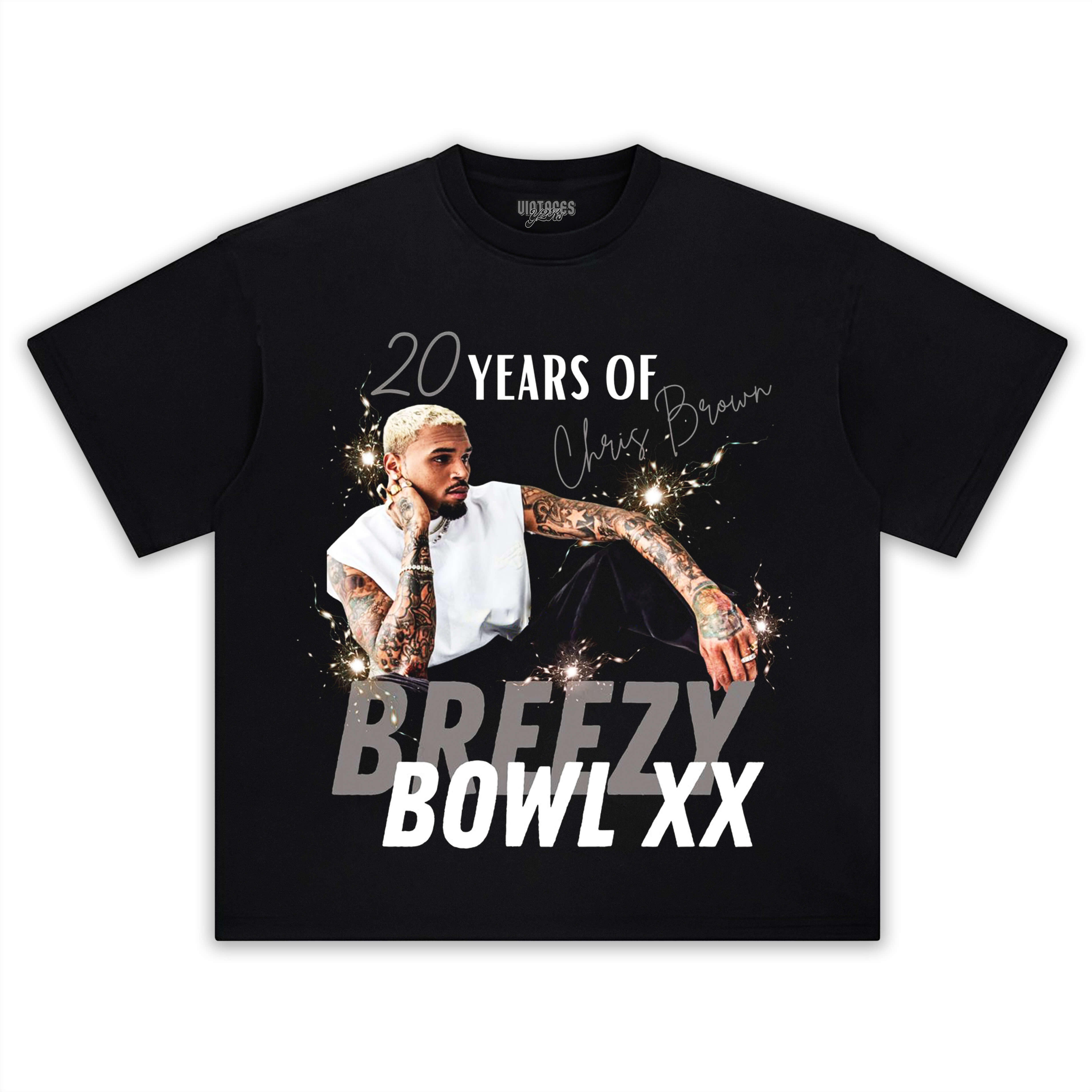 CHRIS BROWN NEW Y2K V4 TEE