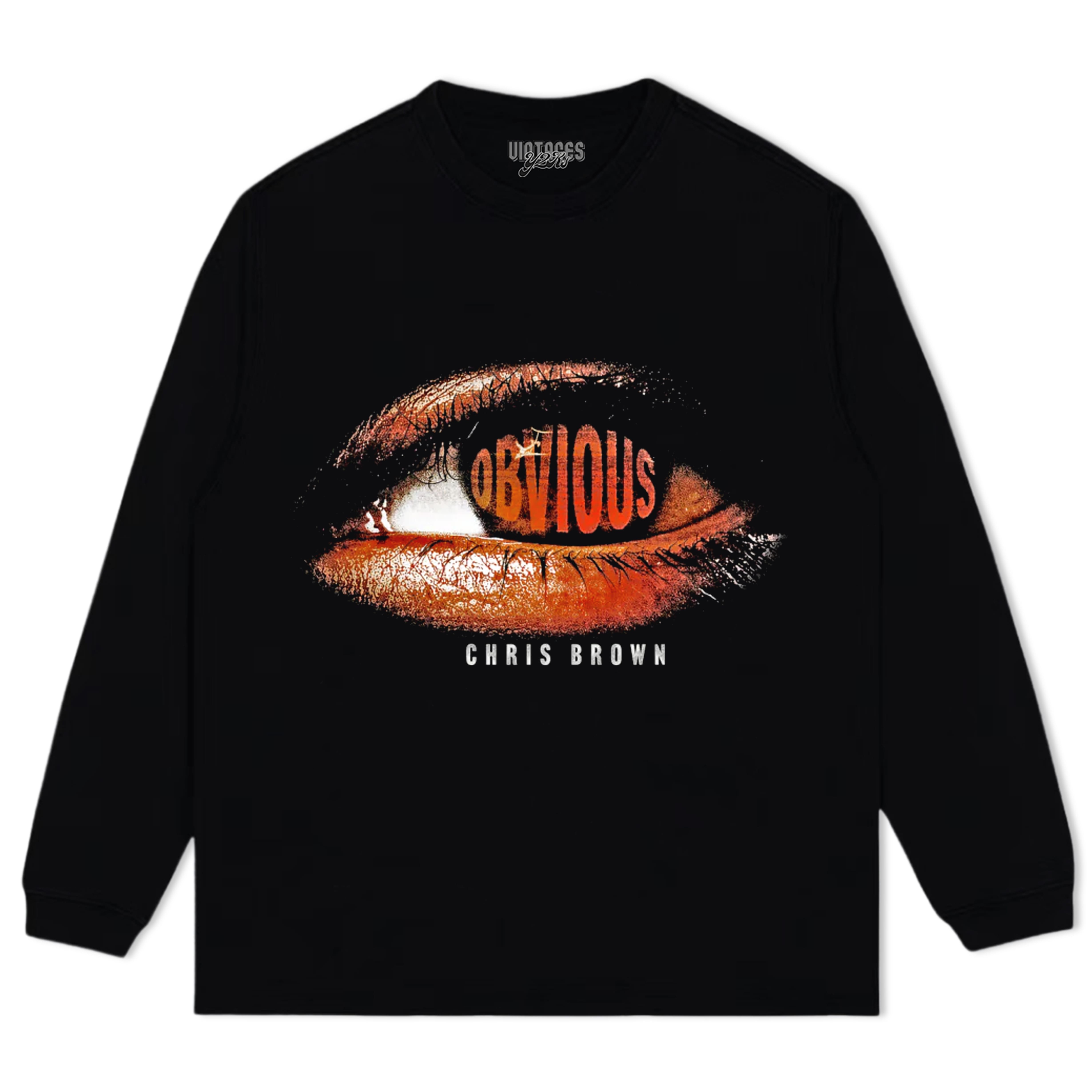 CHRIS BROWN OBVIOUS EYE TANK TOP & TEE & LONG SLEEVE & LAYERED LS & HOODIE