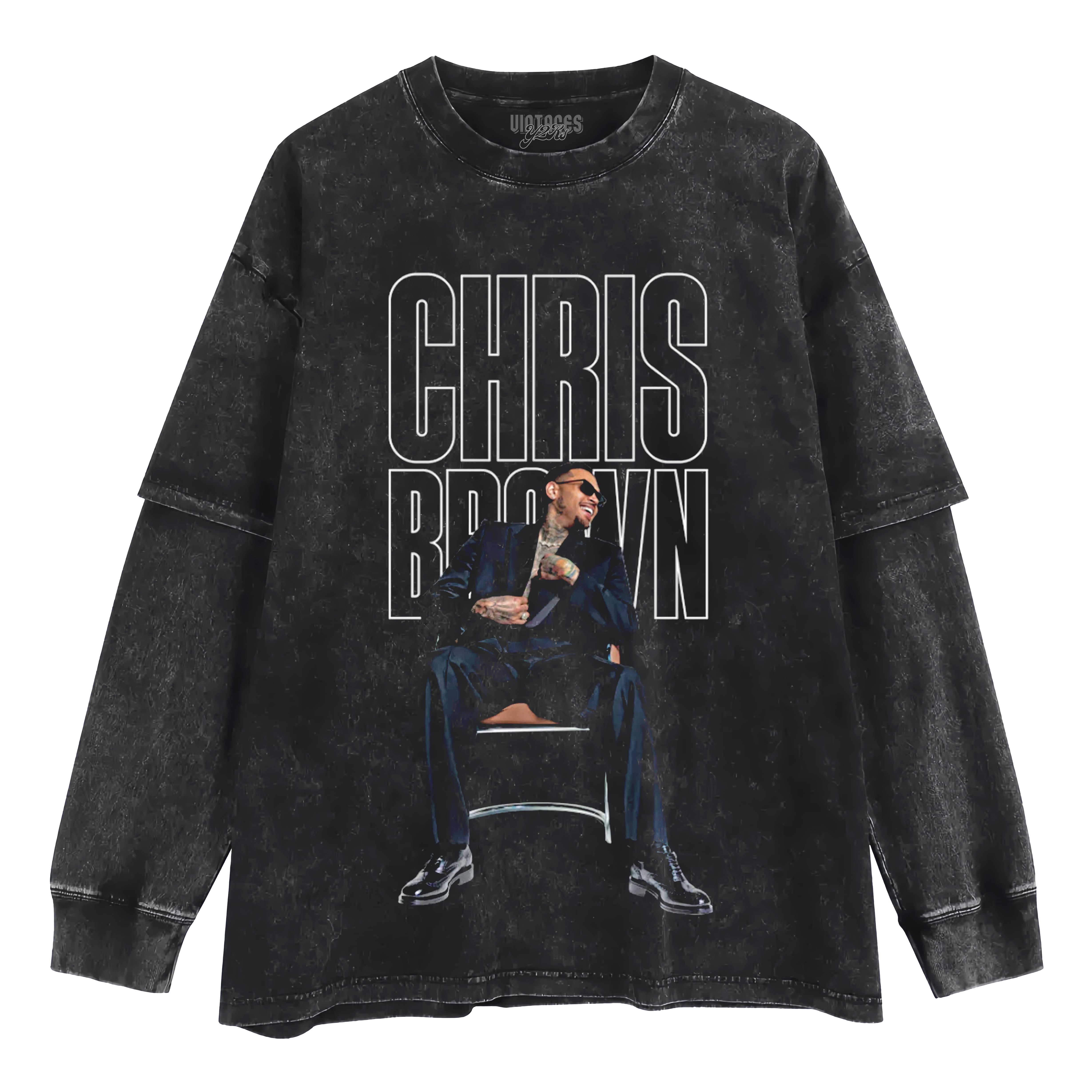 CHRIS BROWN R&B SERIES HEADLINER TANK TOP & TEE & LONG SLEEVE & LAYERED LS & HOODIE