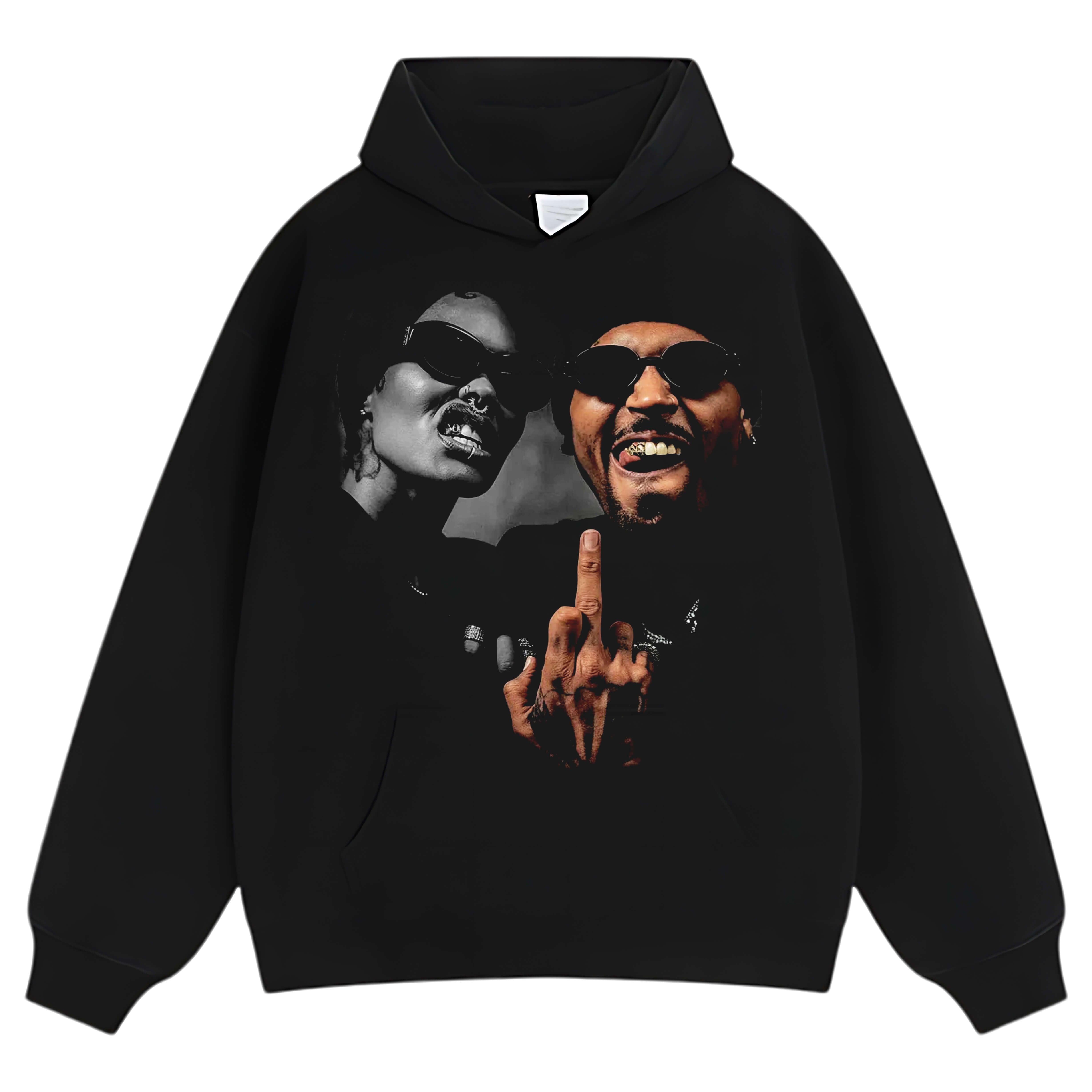 CHRIS BROWN & TEYANA TAYLOR TEE & LS & HOODIE